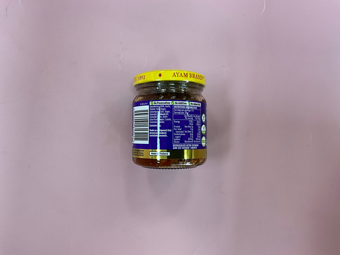 Ayam Thai Panang Curry Paste 195g