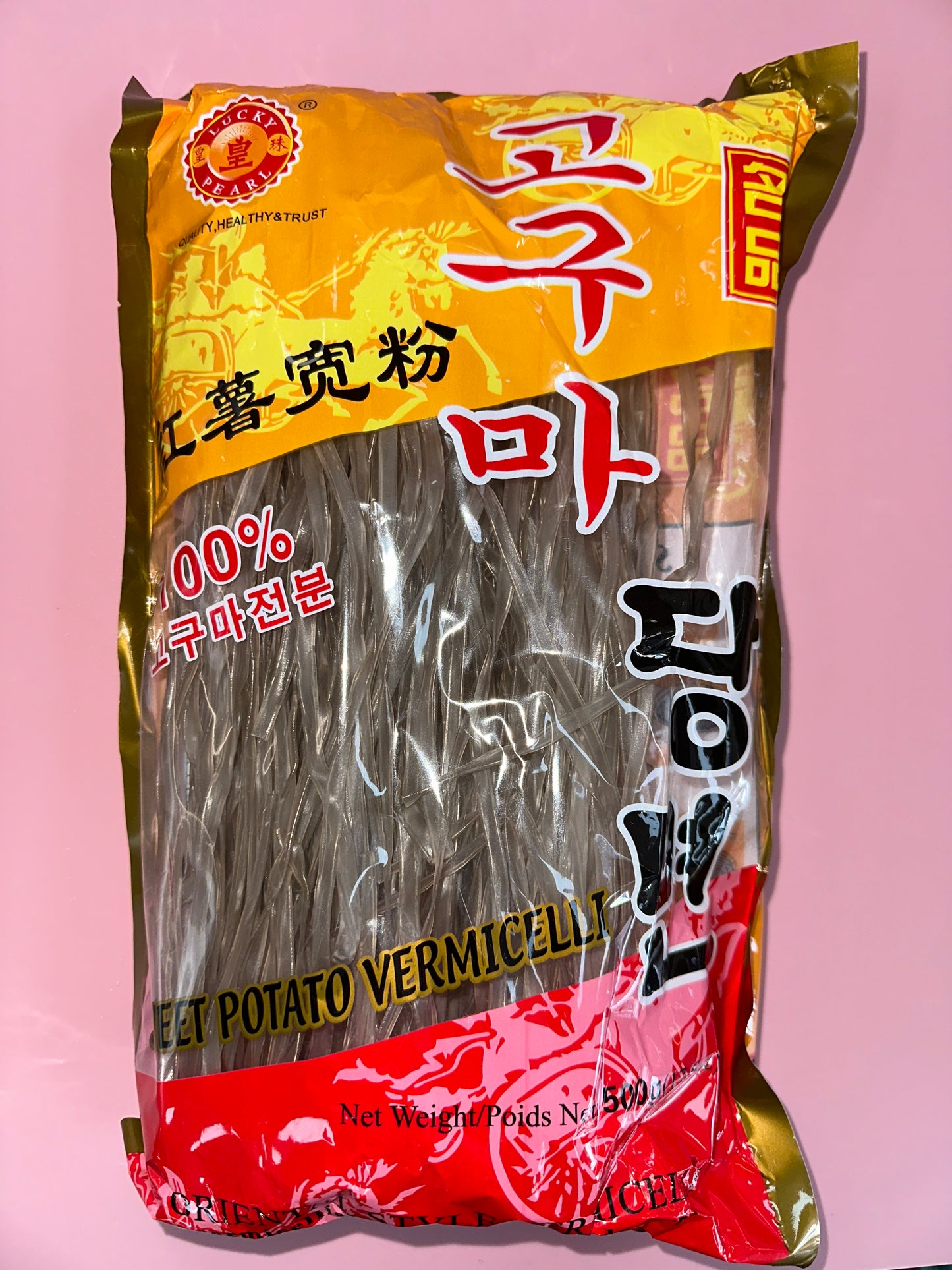 Lucky Pearl Sweet Potato Vermicelli (Thick)