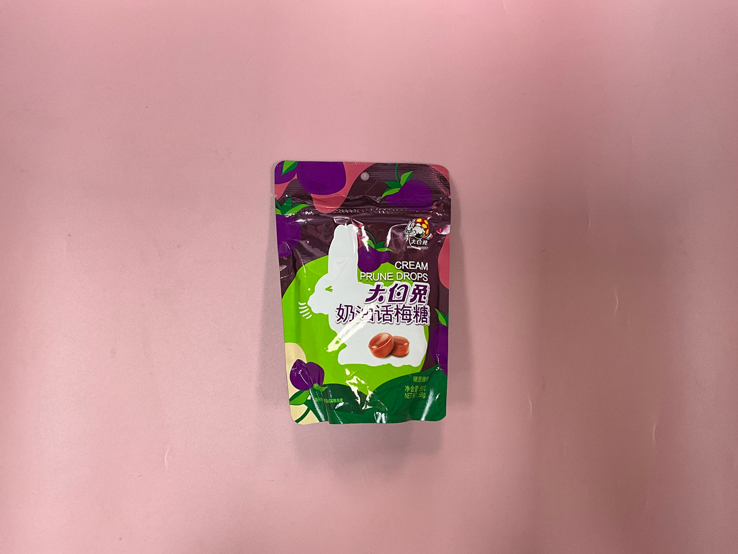 White rabbit cream plum candy 58g 大白兔奶油话梅糖