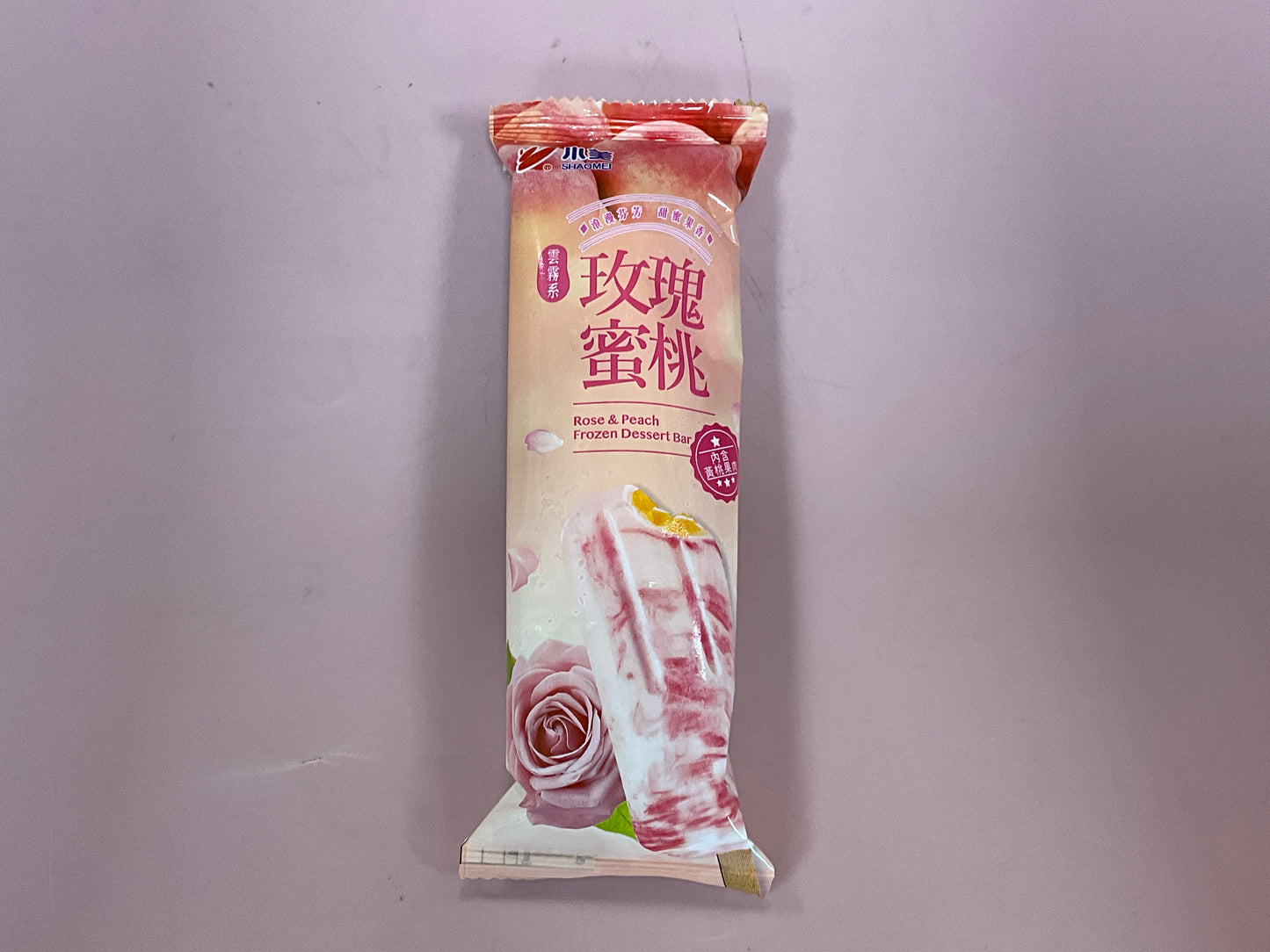 Shao Mei Rose & Peach Ice Cream Bar (sin