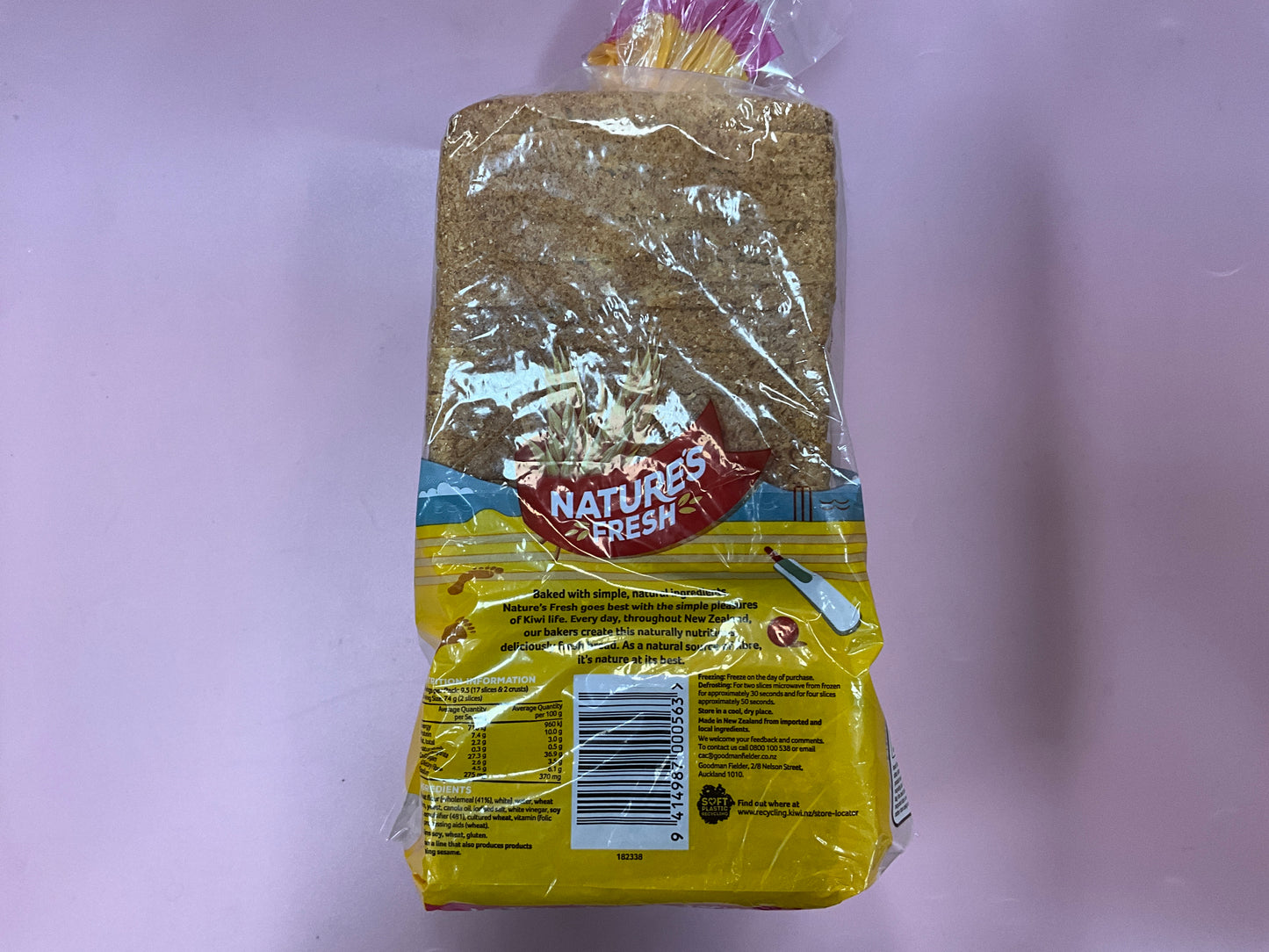 Nature‘s Fresh Wheatmeal Toast 700g