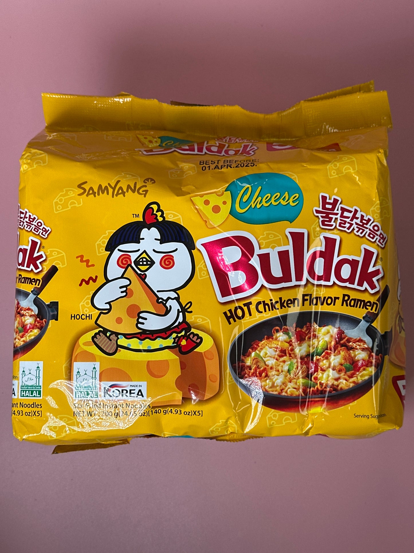 Samyang Buldak Hot Cheese Chicken Ramen 5Pk 700G