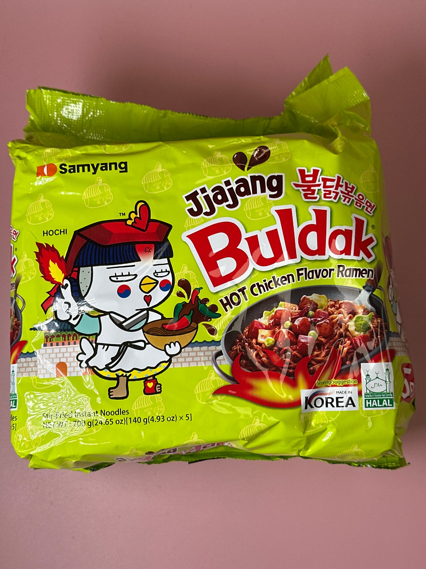 Samyang Buldak Jjajang Hot Chicken Ramen 5Pk 700G