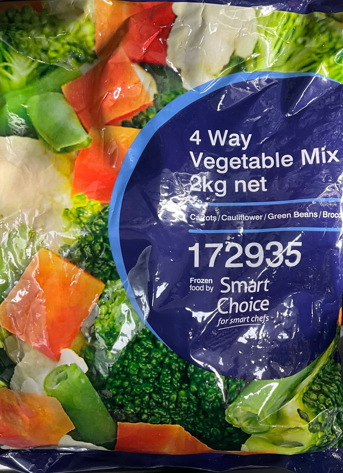 4 Way Vegetable Mix 2kg