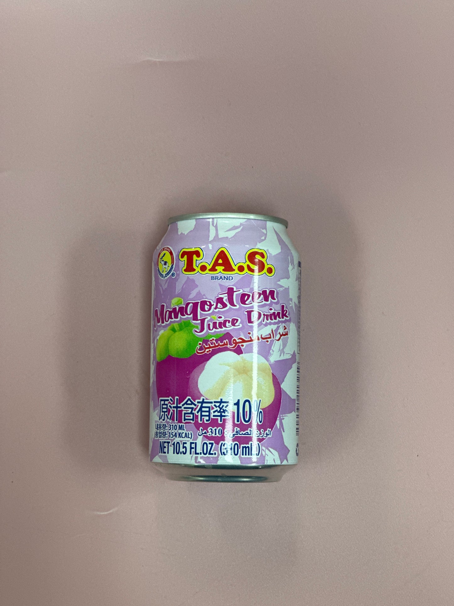 TAS Mangosteen drink 310ml TAS牌山竹饮料