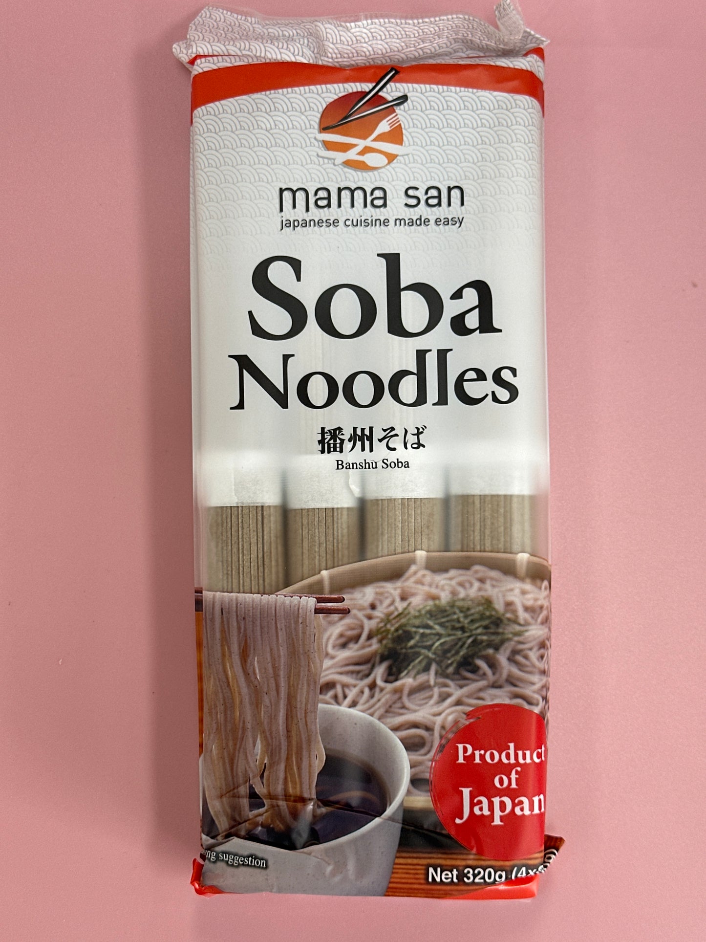 Mama San Dried Soba Noodles