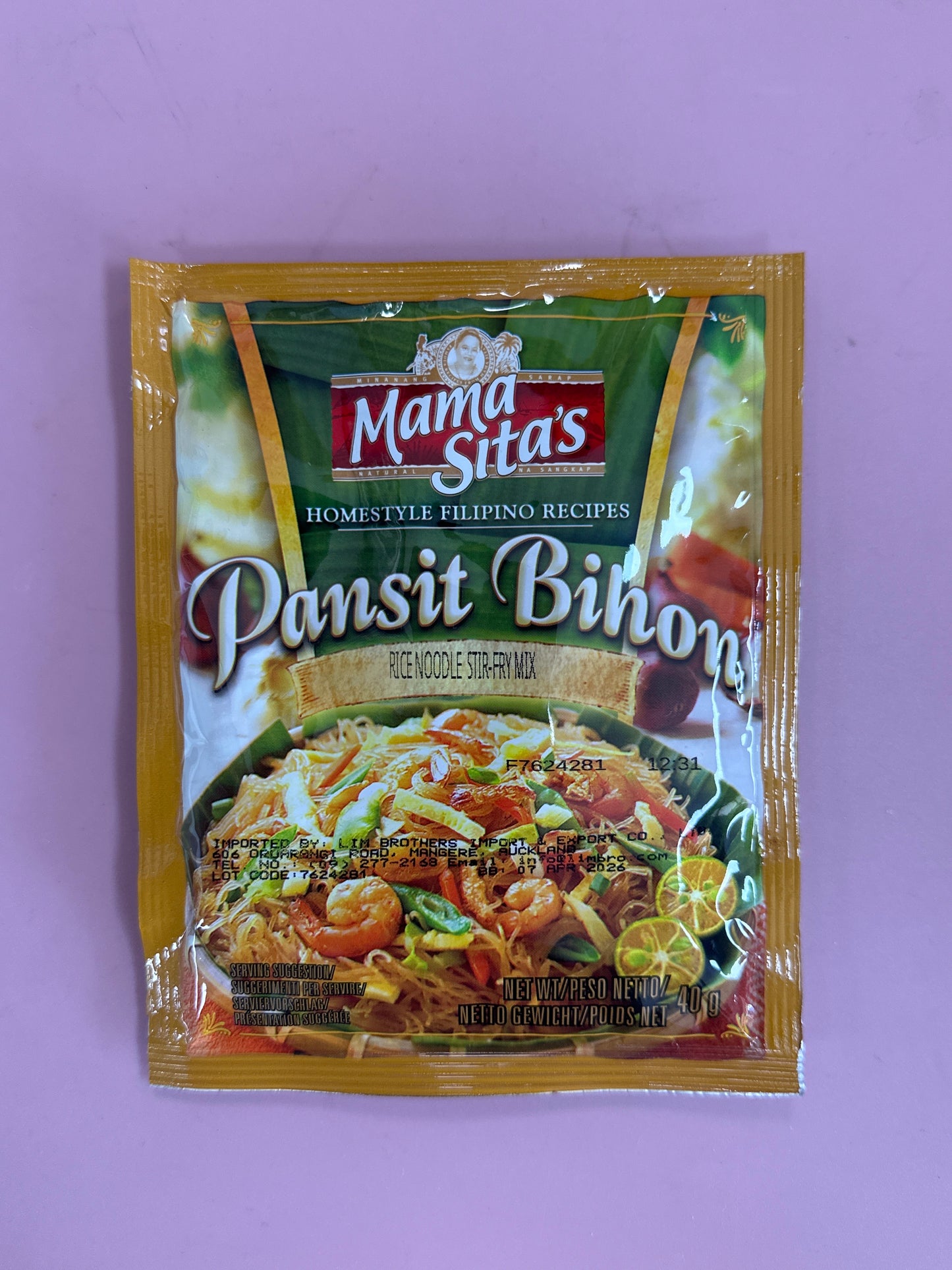 Mama Sita’s Rice Noodle Stir-Fry Mix 40g