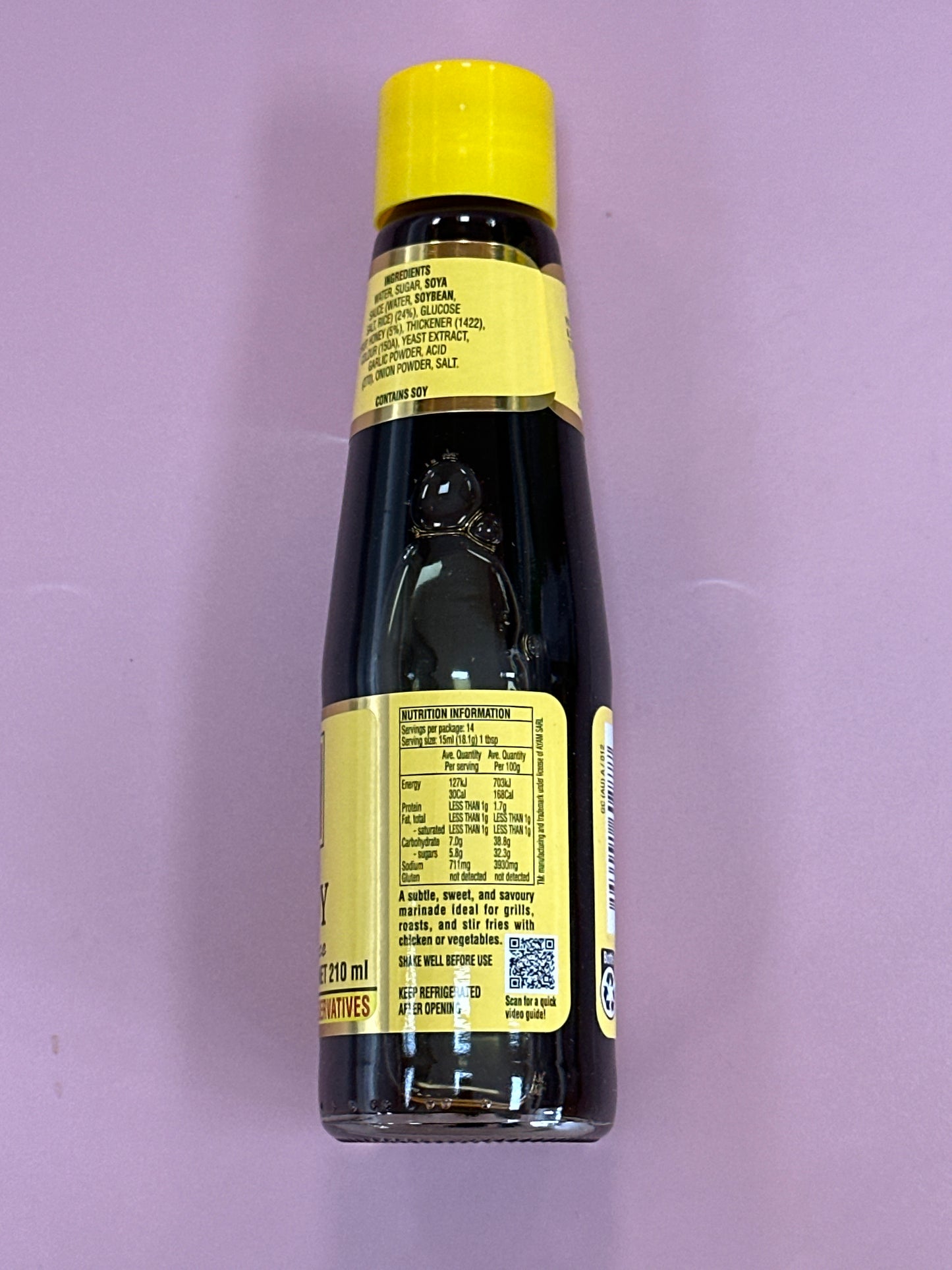 Ayam Honey & Soy Marinade 210mL