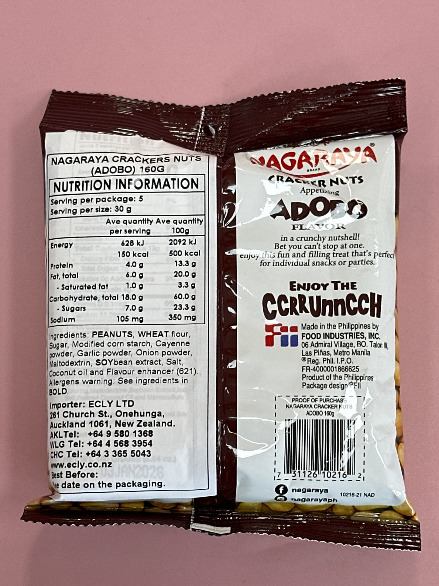 Nagaraya Cracker Nuts Adobo