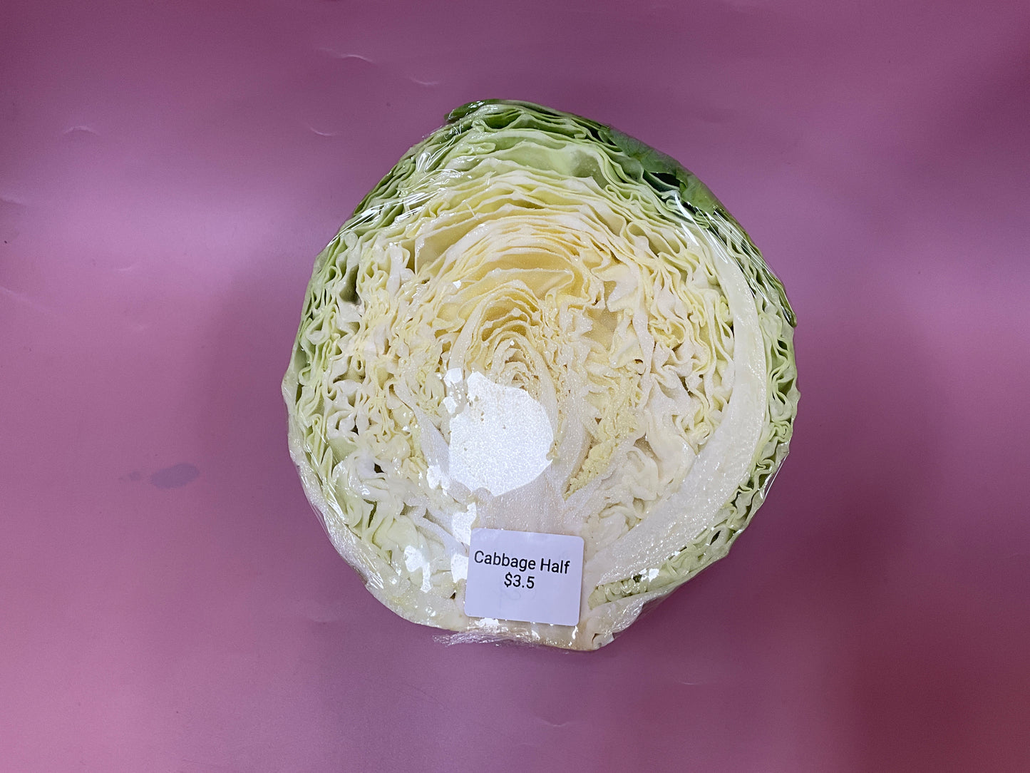 Cabbage half