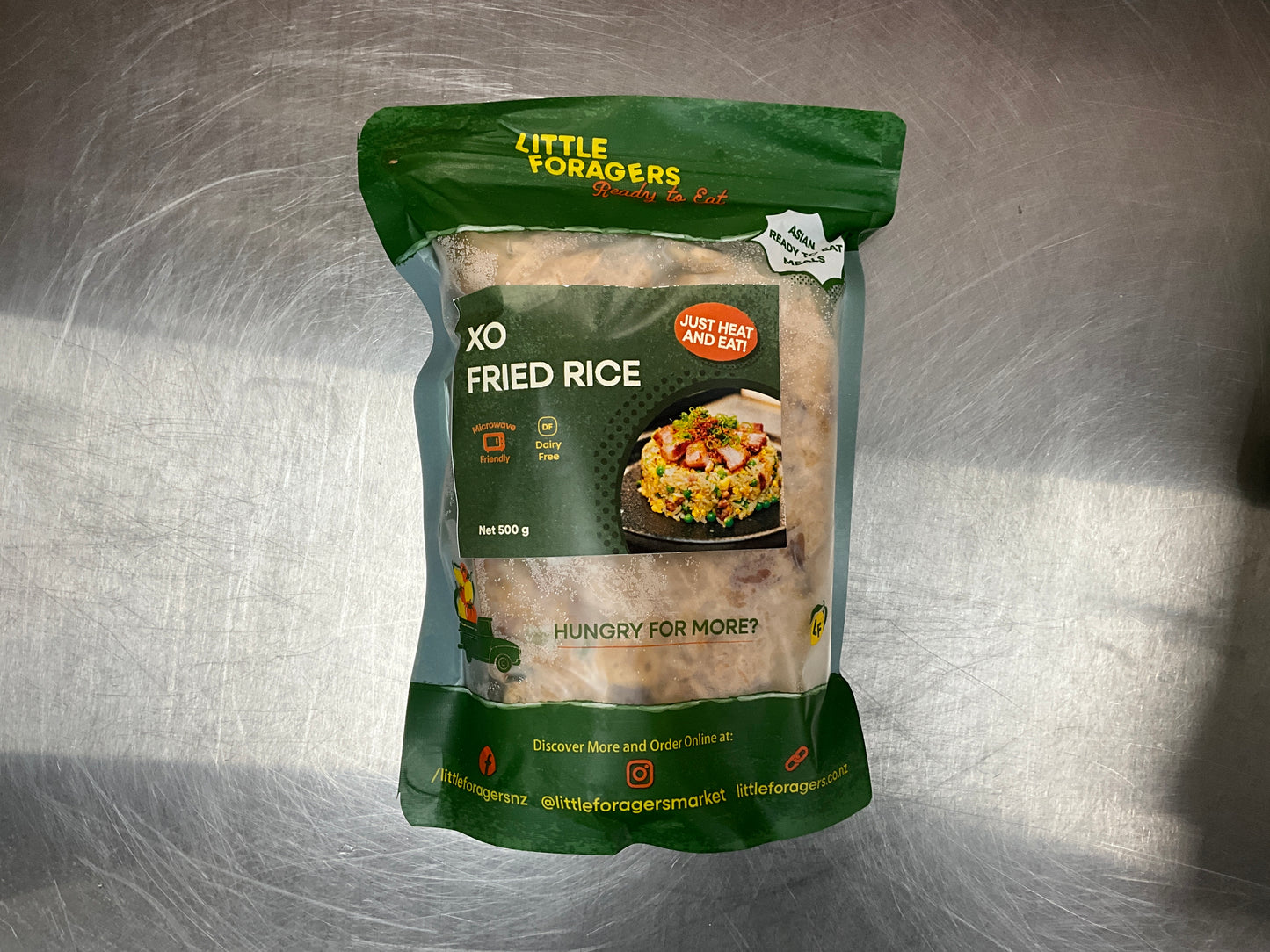 Little Foragers Heat & Eats XO Fried Rice 500g XO酱