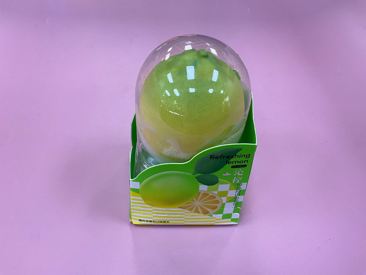 HongQi QinNing Lemon Yogurt 75g红旗牌沁柠冰激凌-柠檬酸奶味