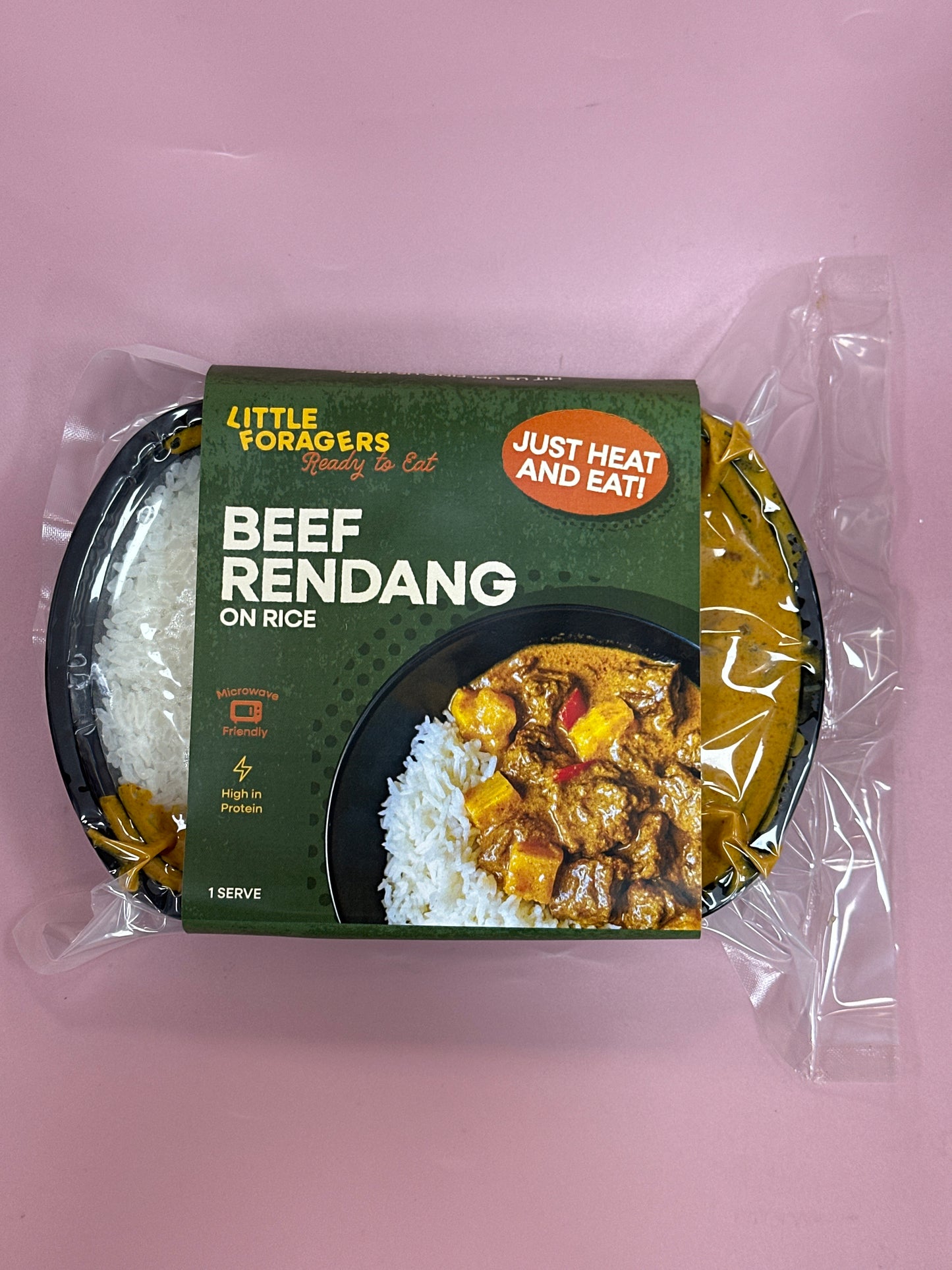 Little Foragers Rendang Beef On Rice