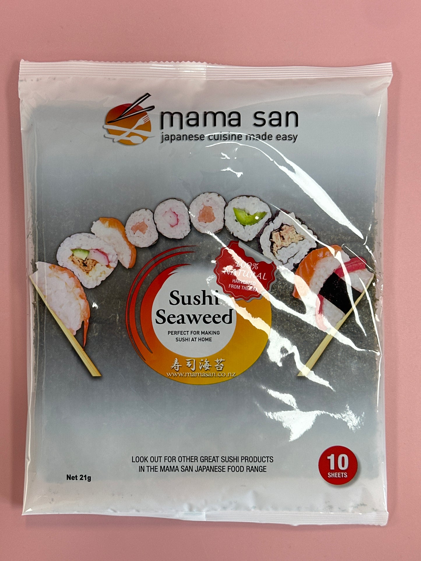 Mama San Roasted Seaweed (Sushinori)