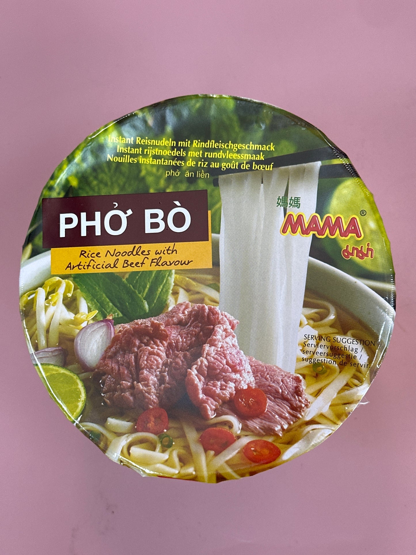 Mama Pho Bo Rice Noodle with Beef Flavour 65g