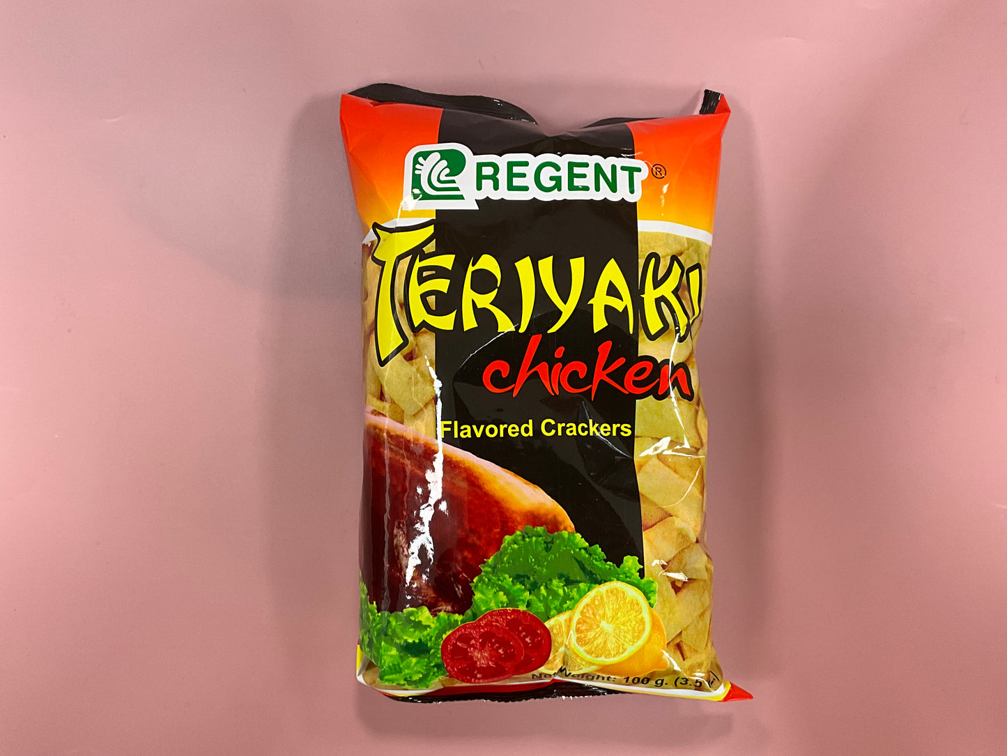 Regent Teriyaki Chicken Crackers 100g Regent照烧虾片