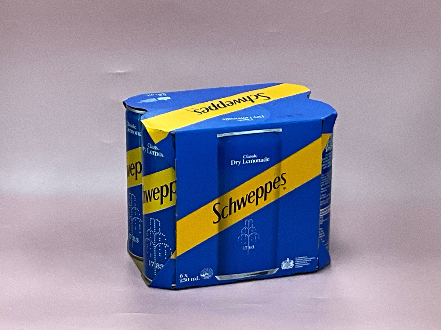 Schweppes classic dry lemonade 250ml *6