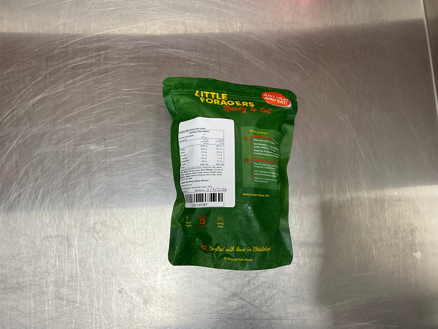 Little Foragers Heat & Eats Meat_Cumin Lamb