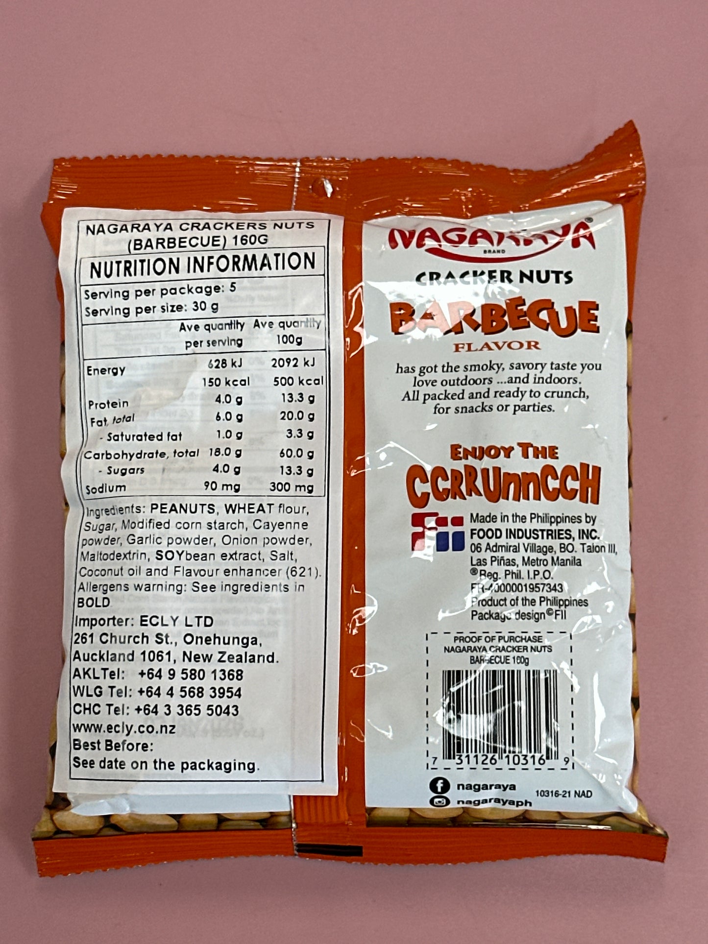 Nagaraya Cracker Nuts Barbecue
