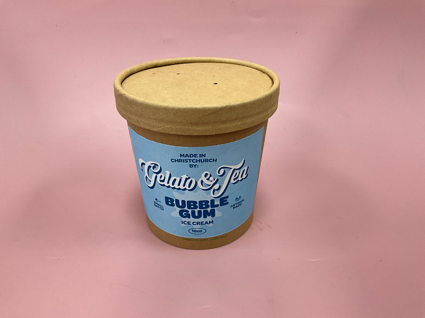 Gelato&Tea Bubble Gum Ice Cream 300g