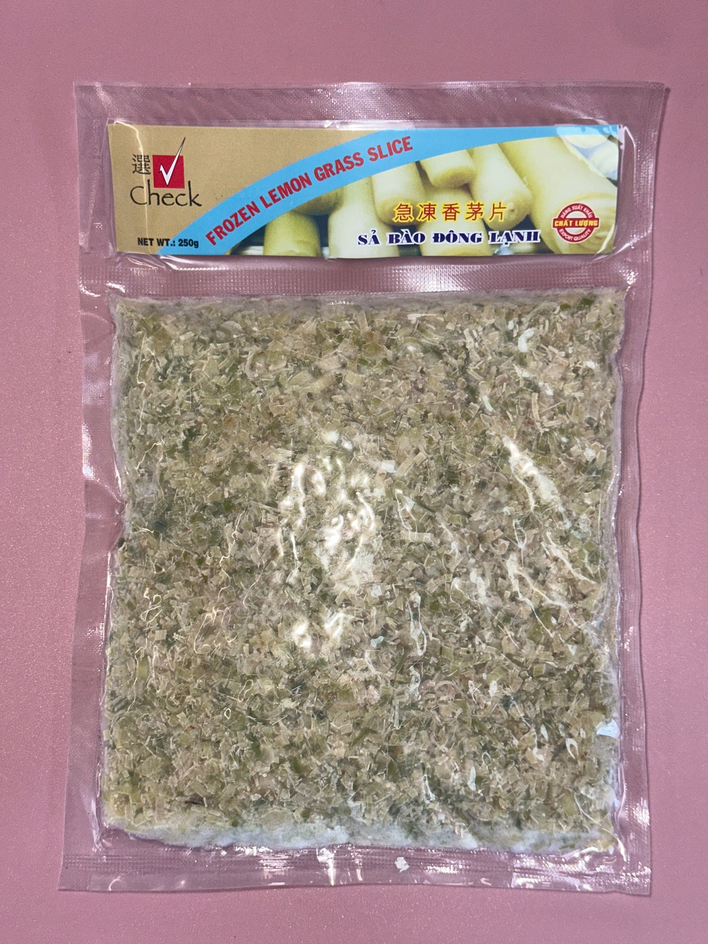 Frozen Lemon Grass Slice