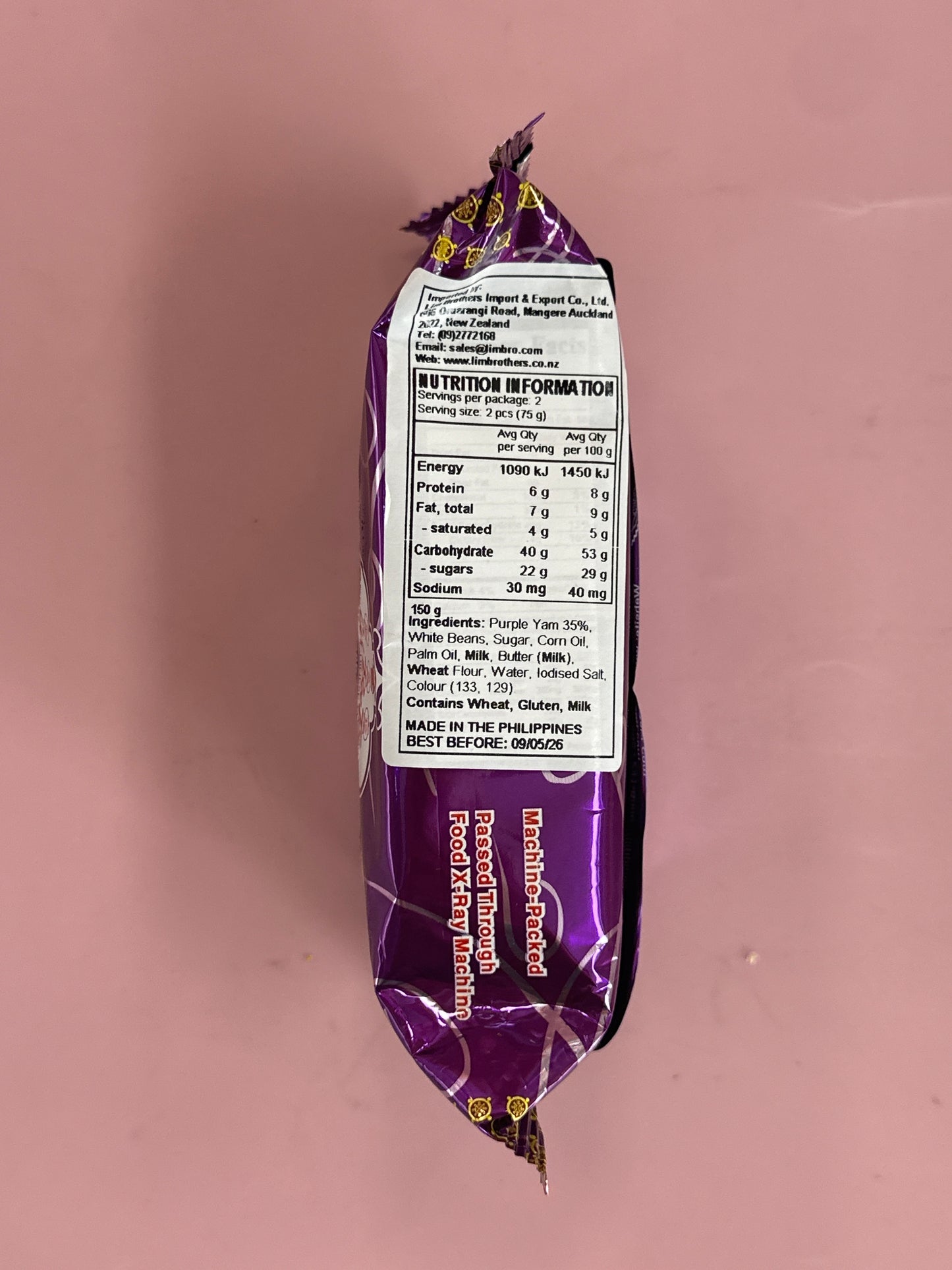 Eng Bee Tin Hopia Ube Yam 150g