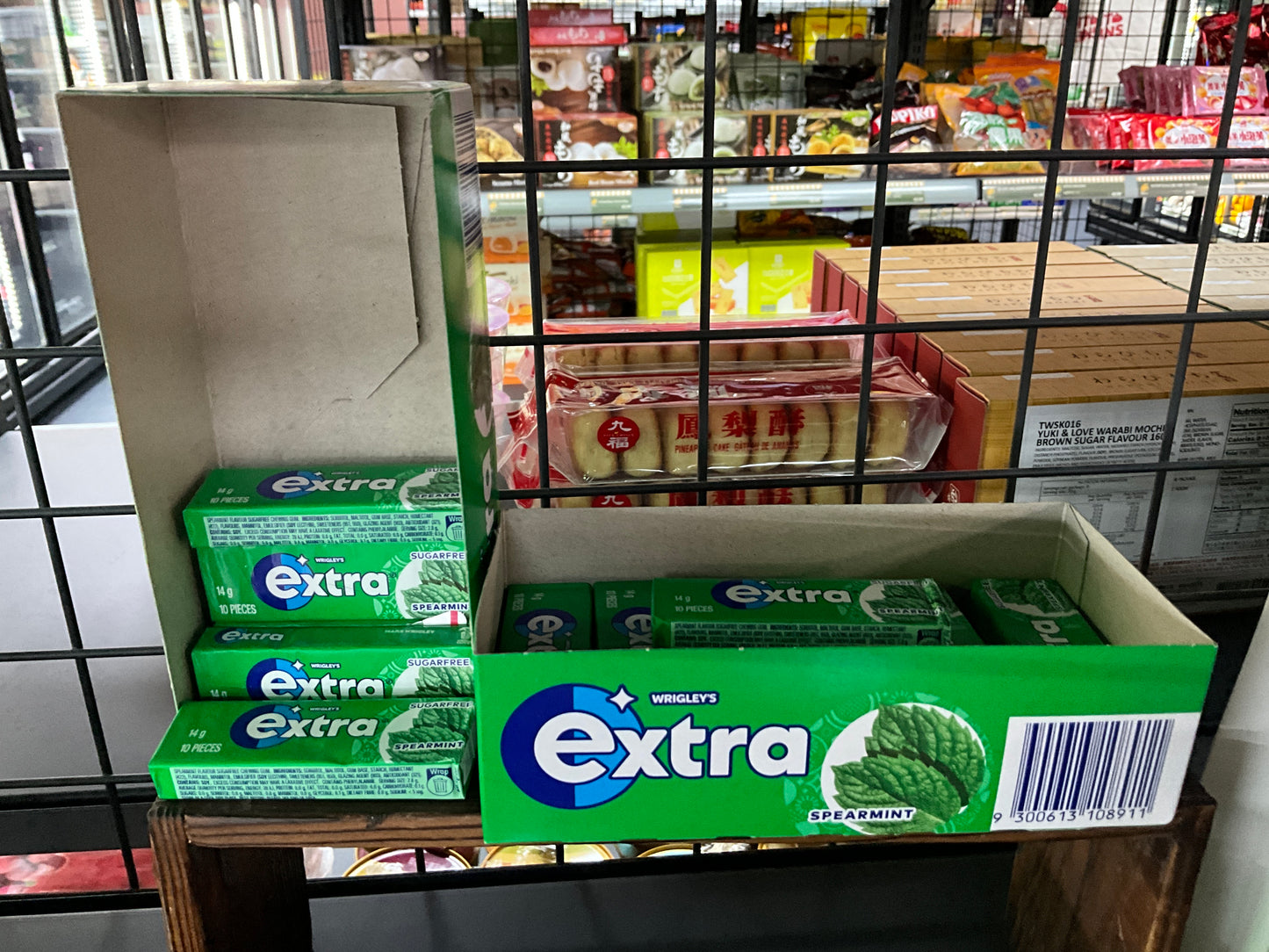 Wrigleys Extra Spearmint Sugar Free Chewing Gum 14
