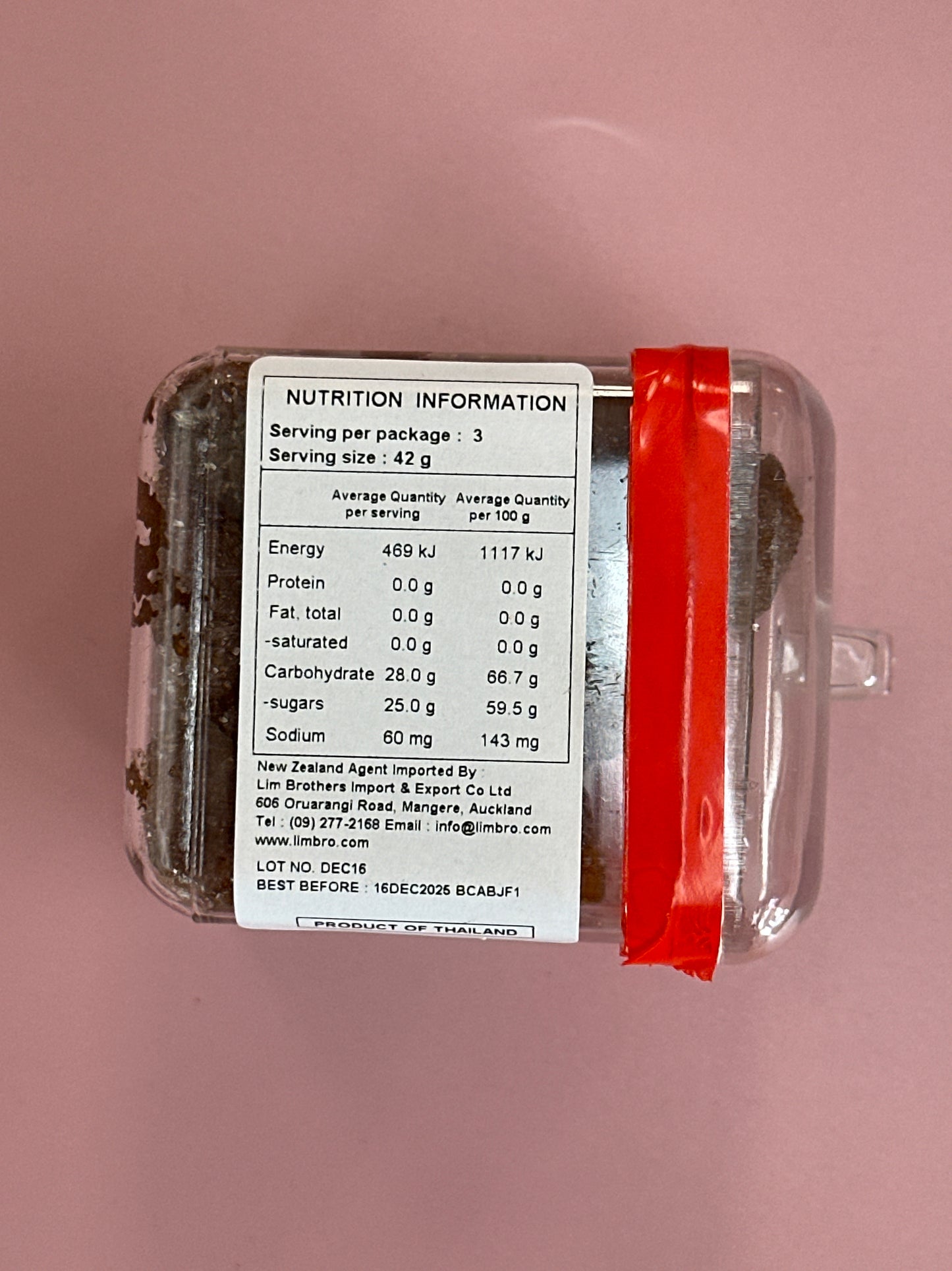 No.1 Tamarind with Sugar 125g