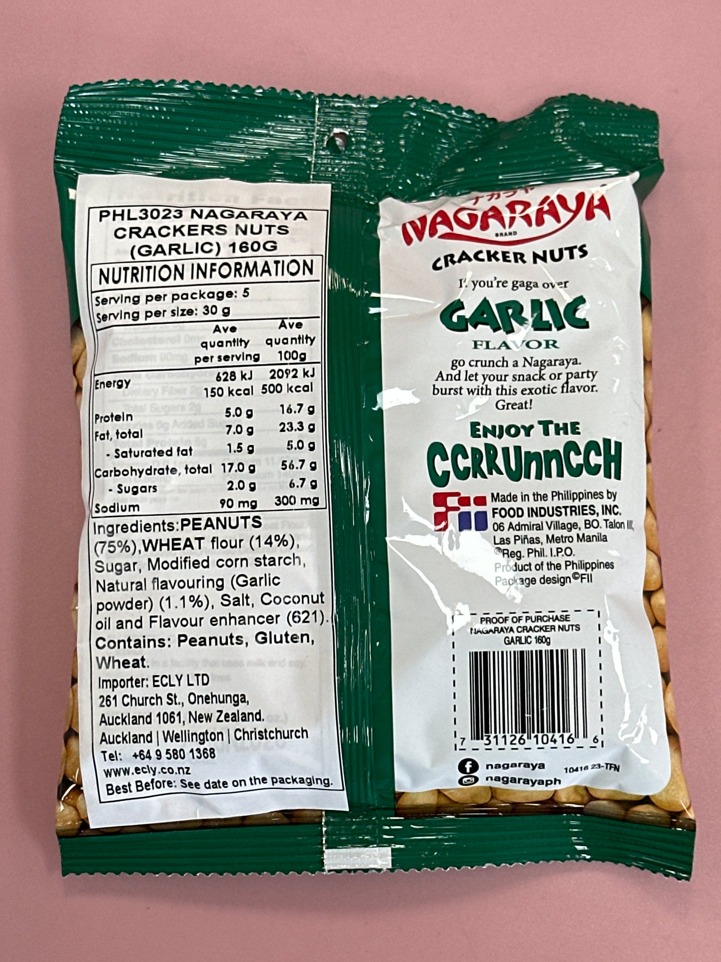 Nagaraya Cracker Nuts Garlic