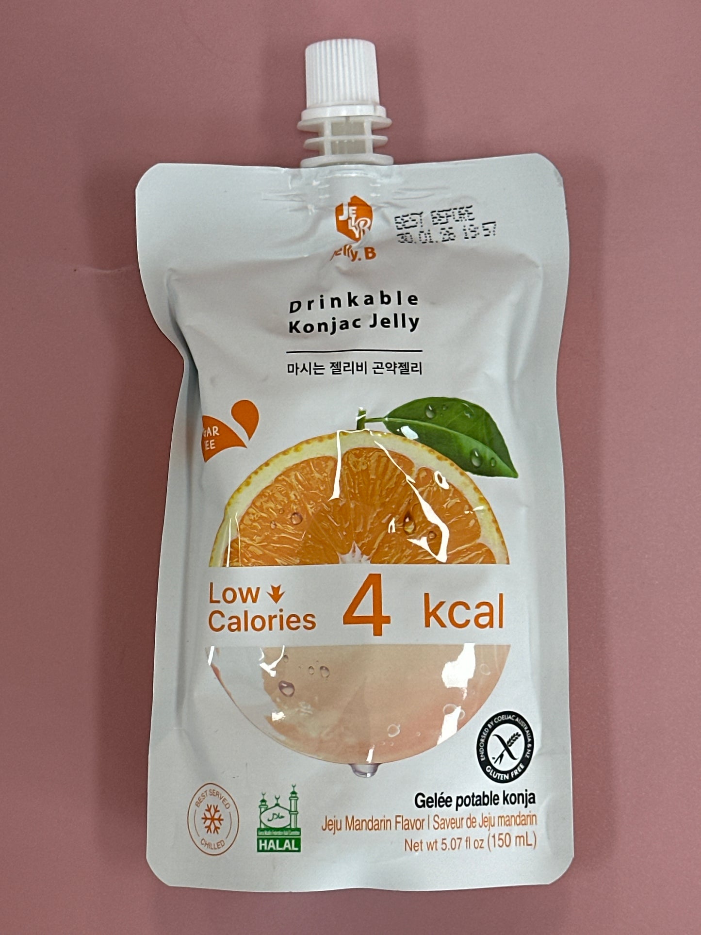 Jelly.B Drinkable Konjac Jelly Mandarin