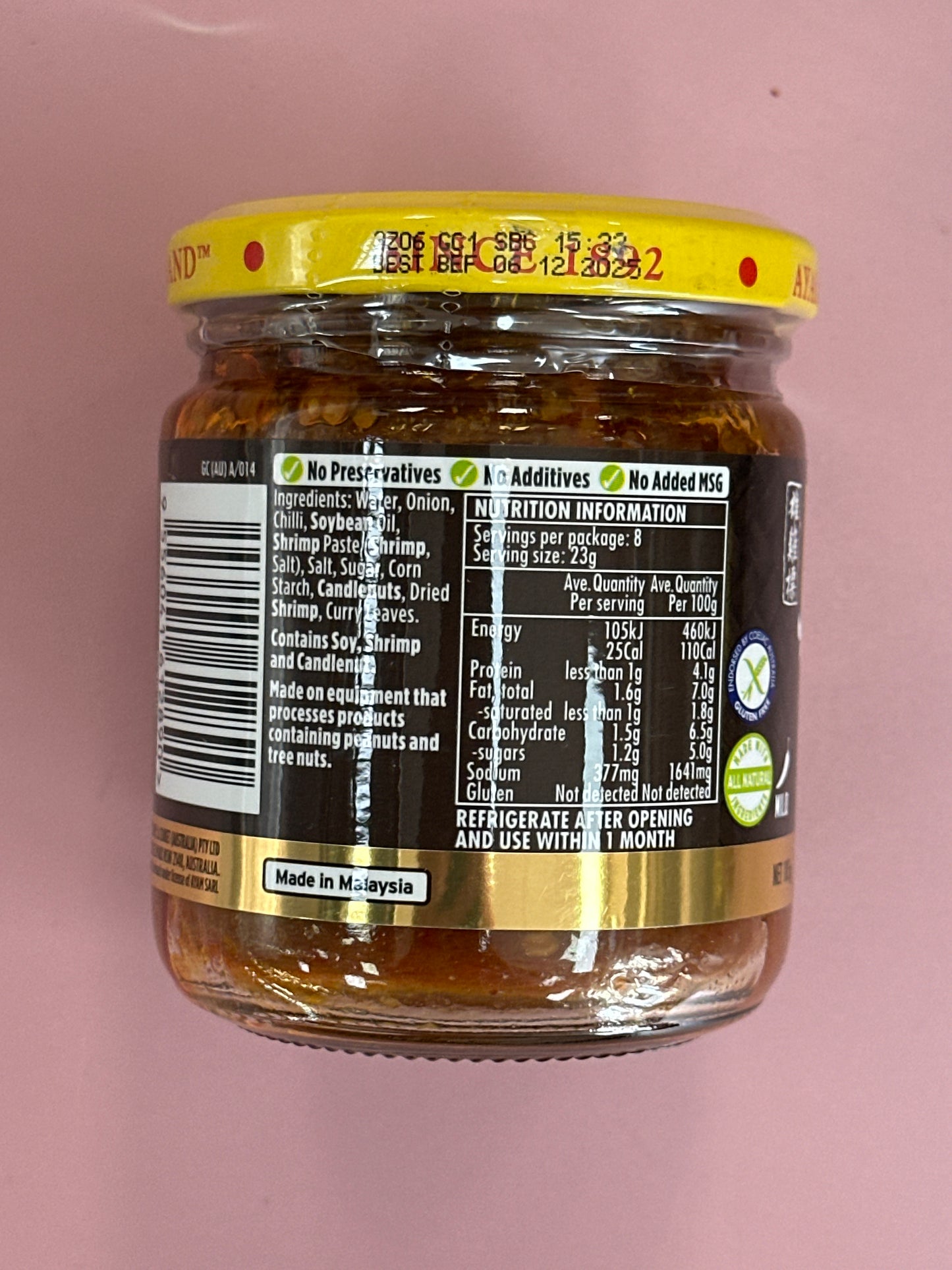 Ayam Malaysian Sambal Shrimp Stir Fry