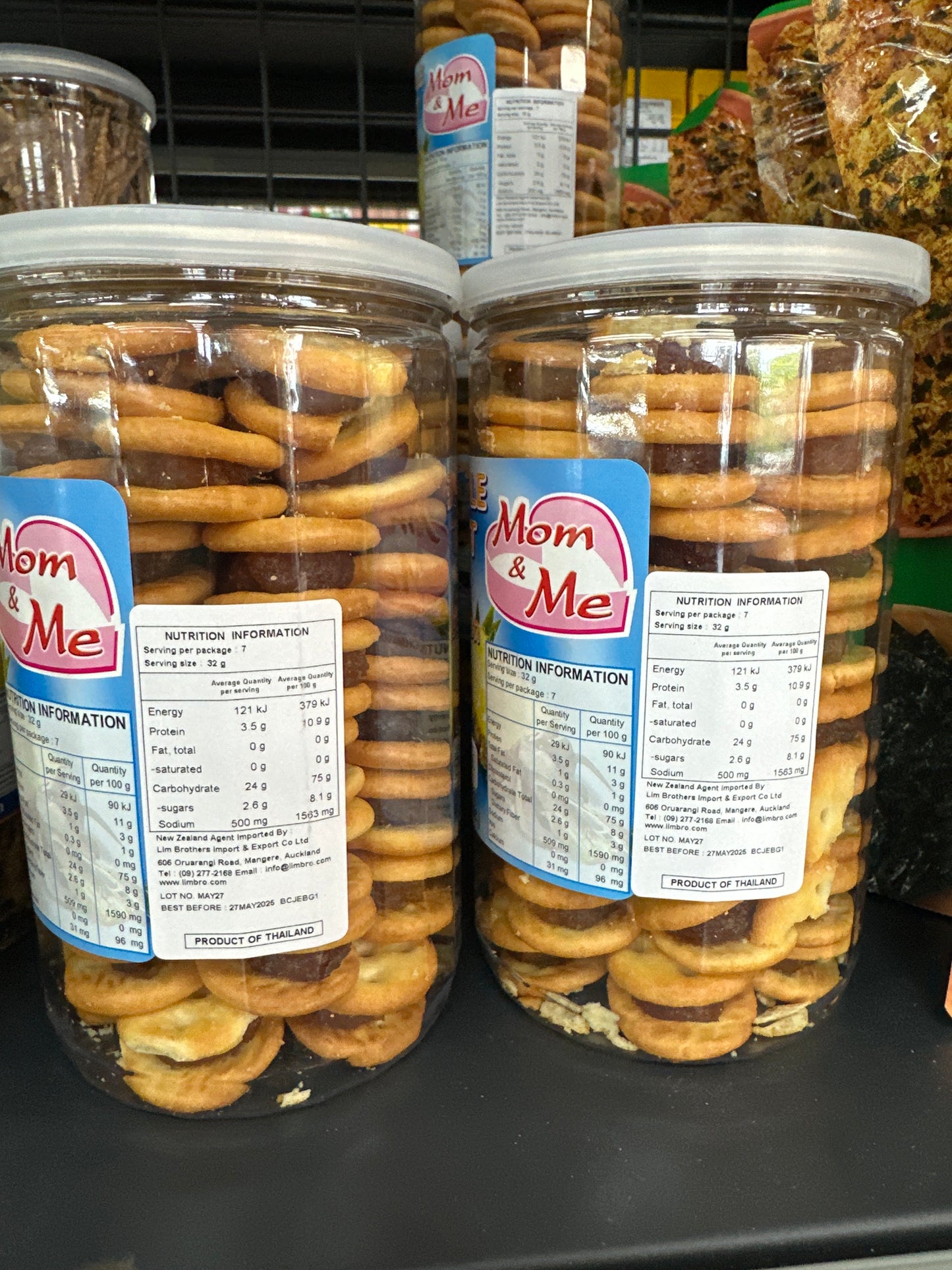 Mom & Me Pineapple Biscuit 250g