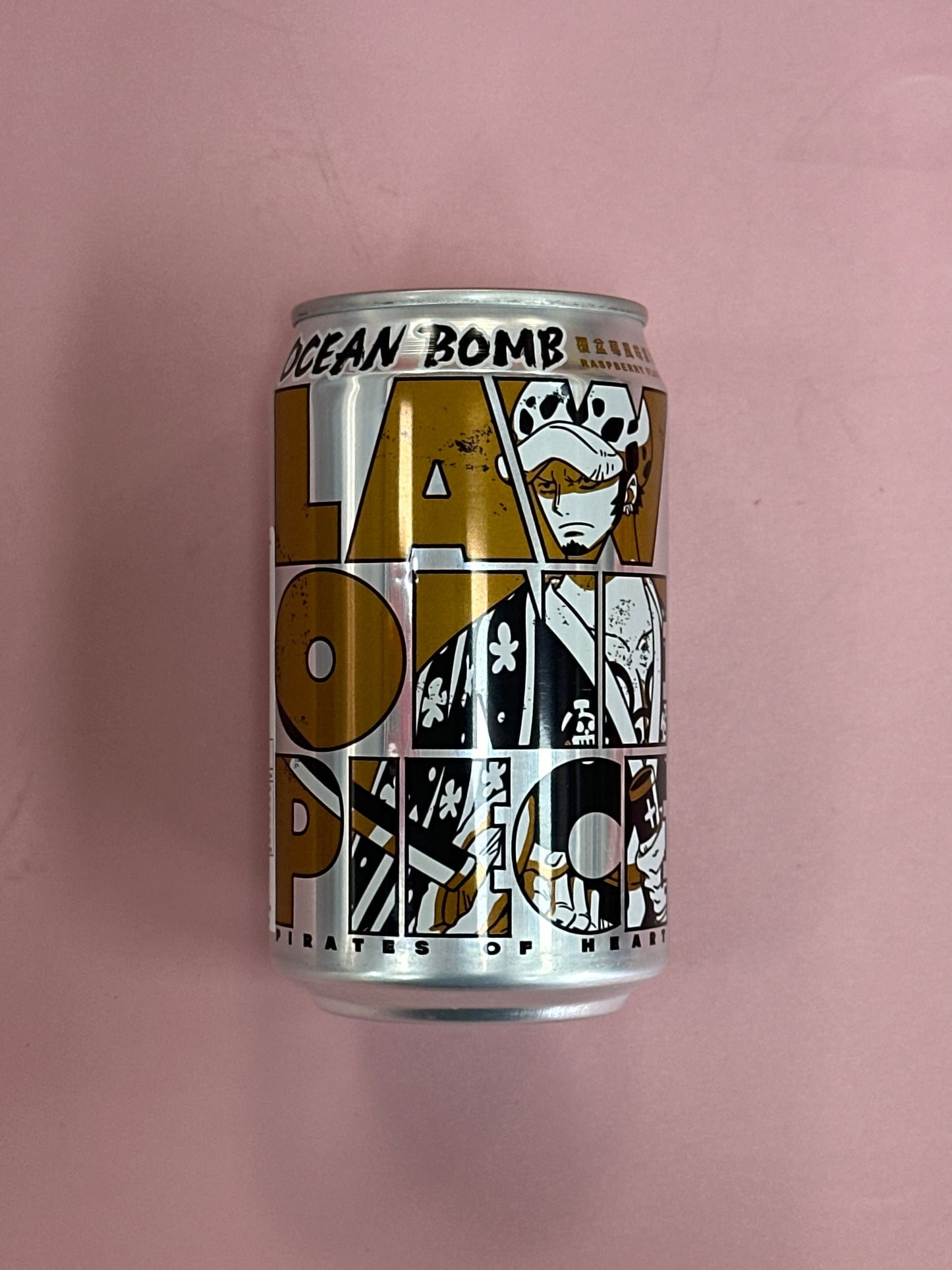One piece sparkling water raspberry flav