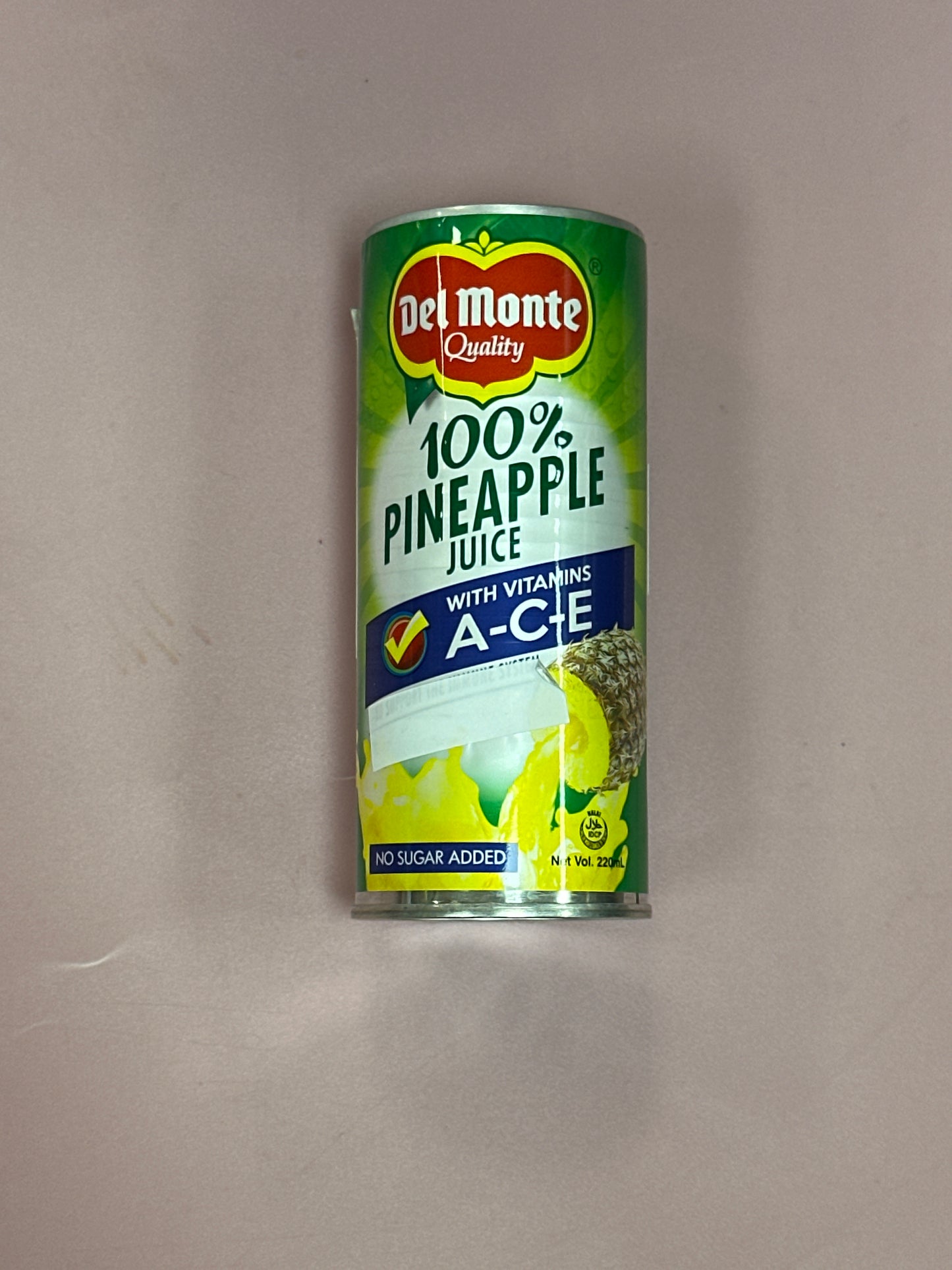 Del Monte pineapple juice 240ml 百分百菠萝汁饮料
