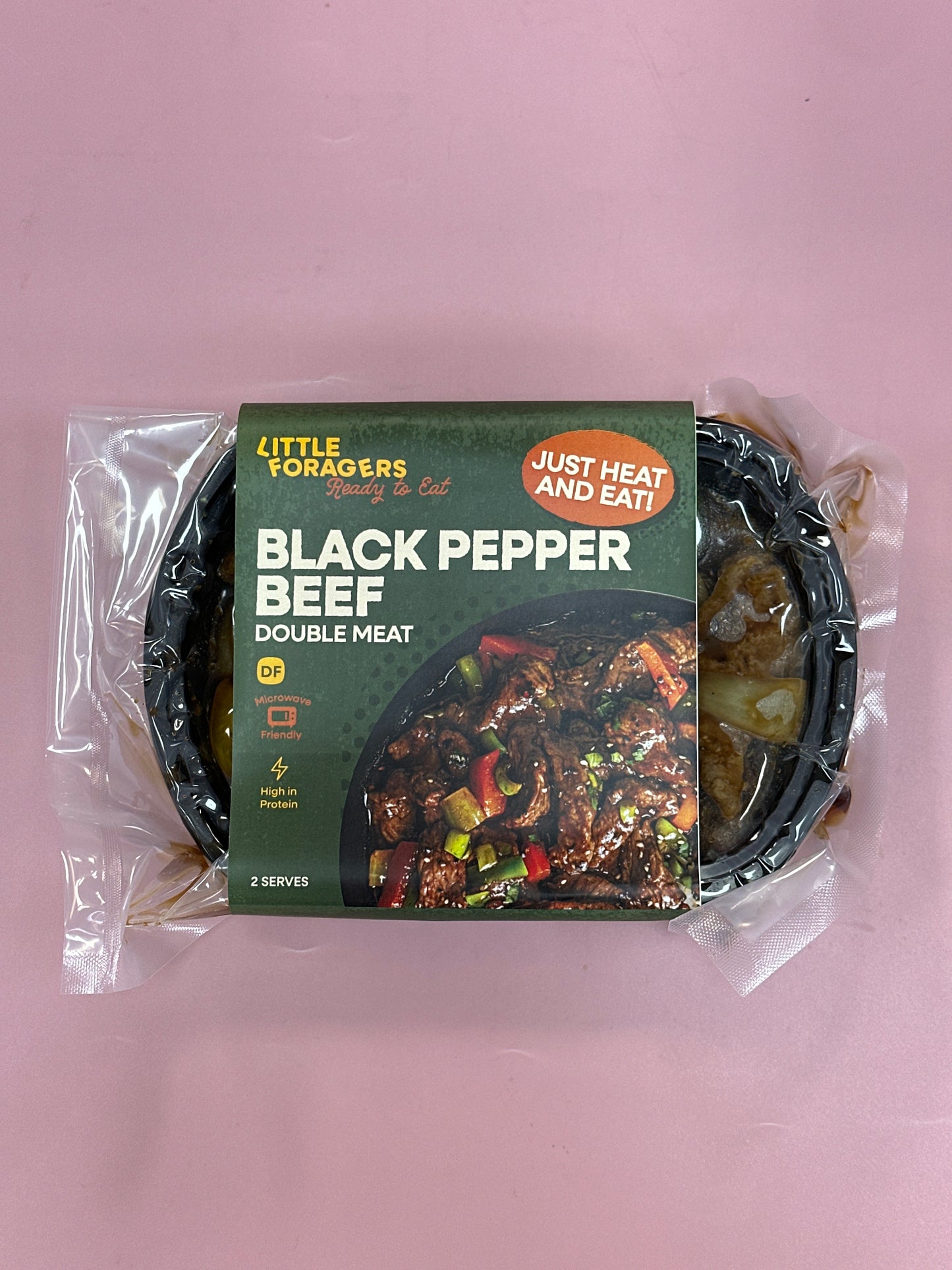 Black Pepper Beef double meat