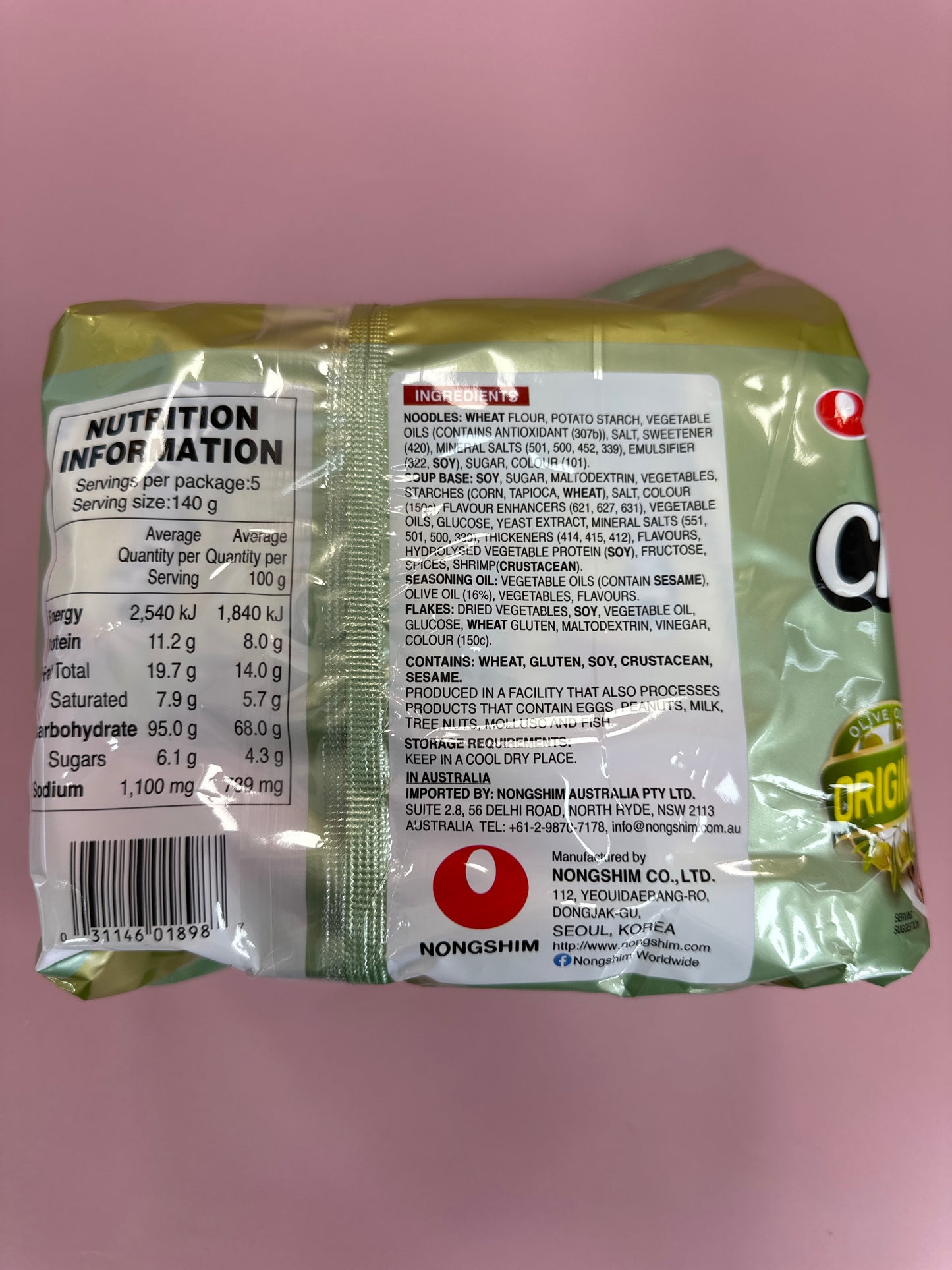 Nongshim Chapagetti 5pk 700g