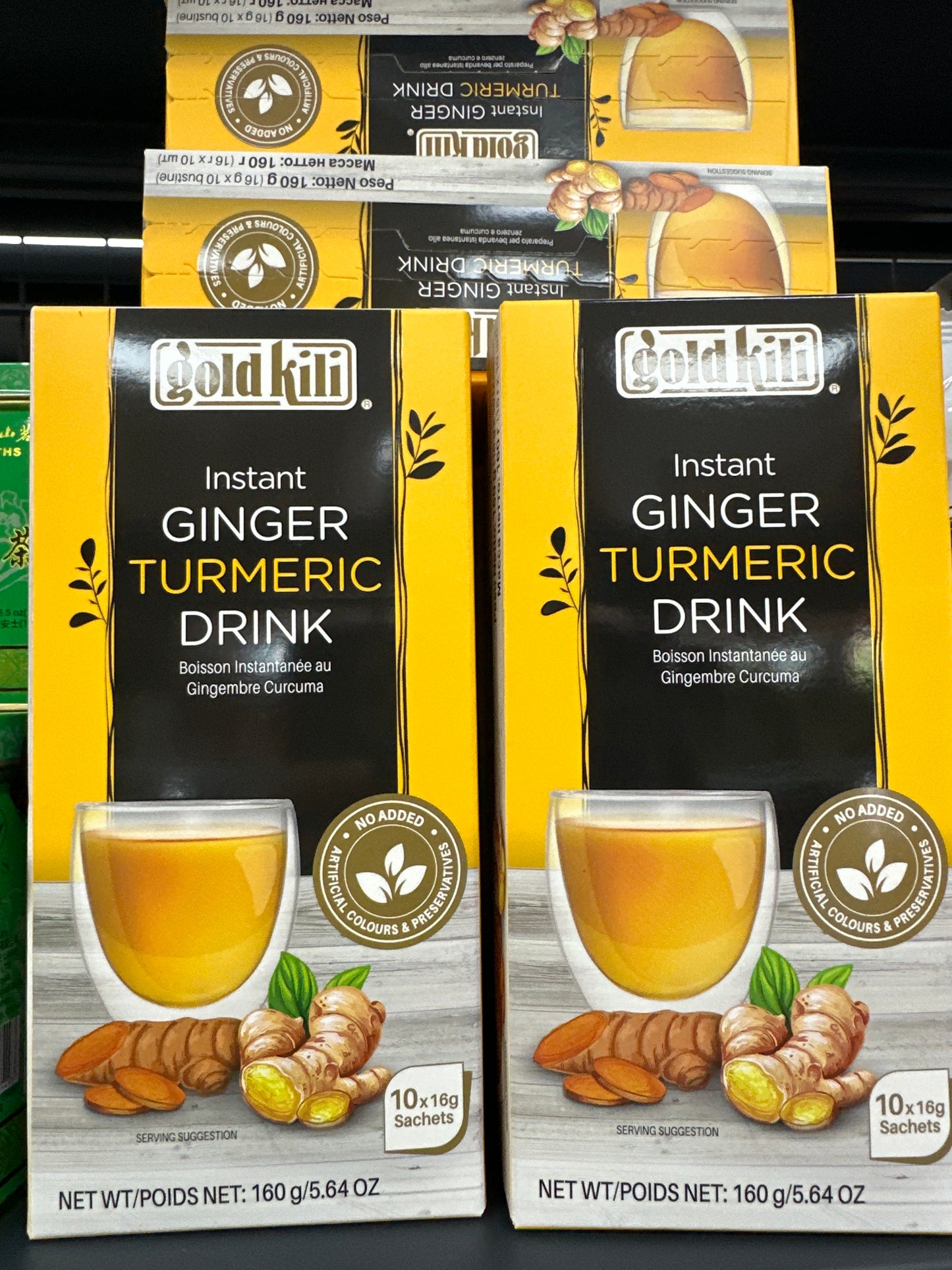 Gold Kili Instant Ginger Turmeric Drink