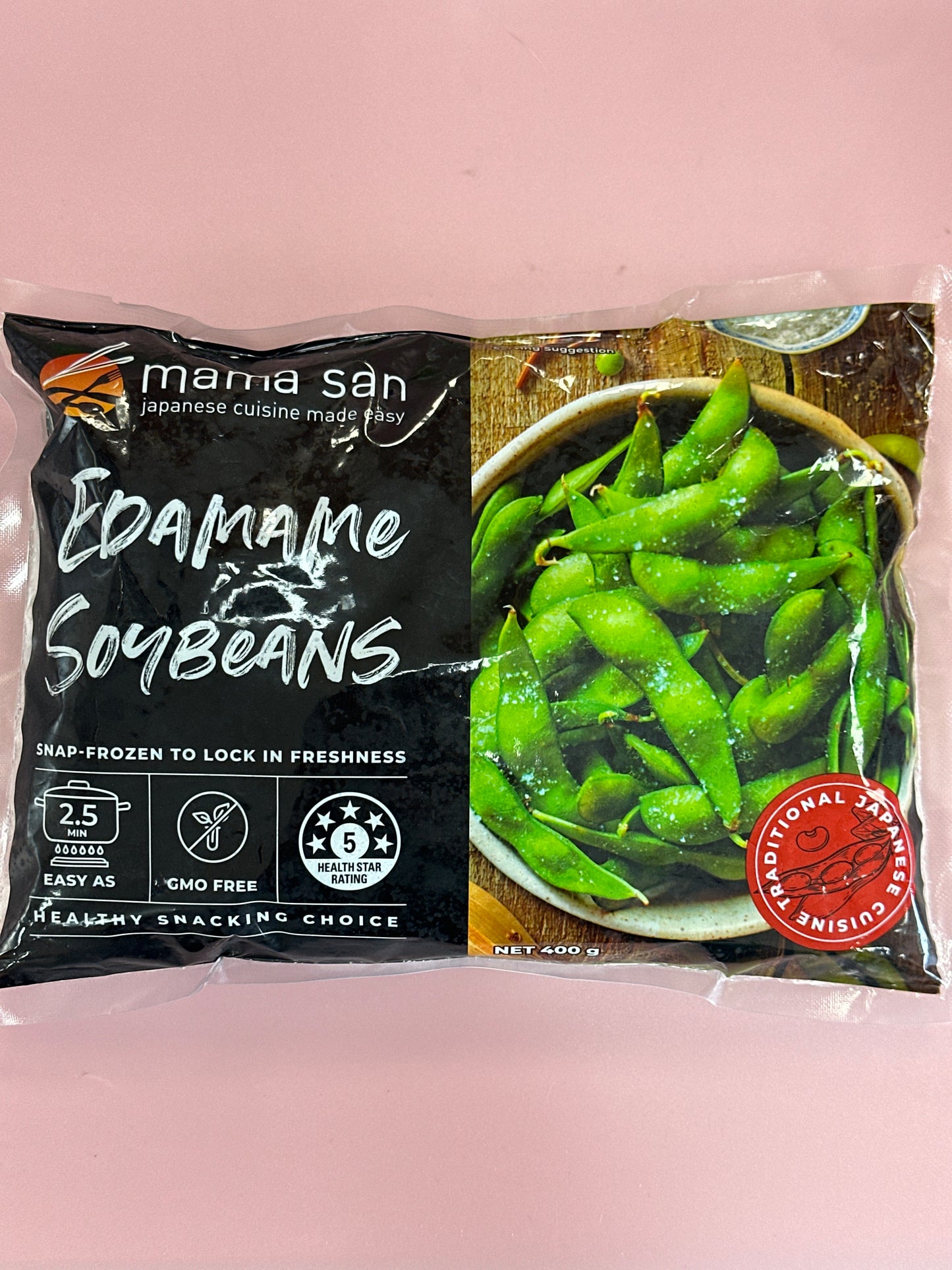 Mama San Edamame Soybeans (With Shell)