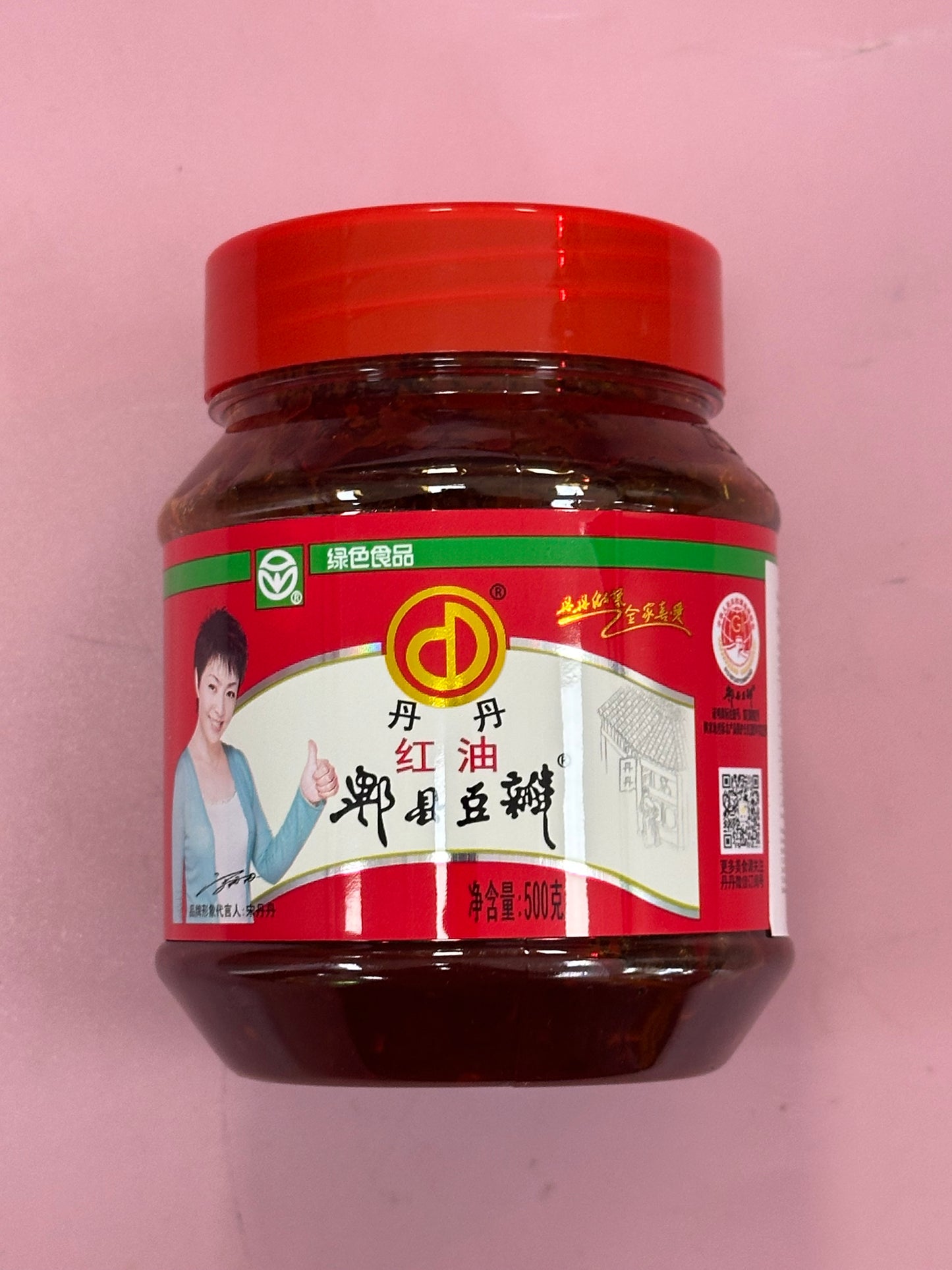 DD Spicy Soybean Paste 500g 丹丹紅油郫县豆瓣醬 500g