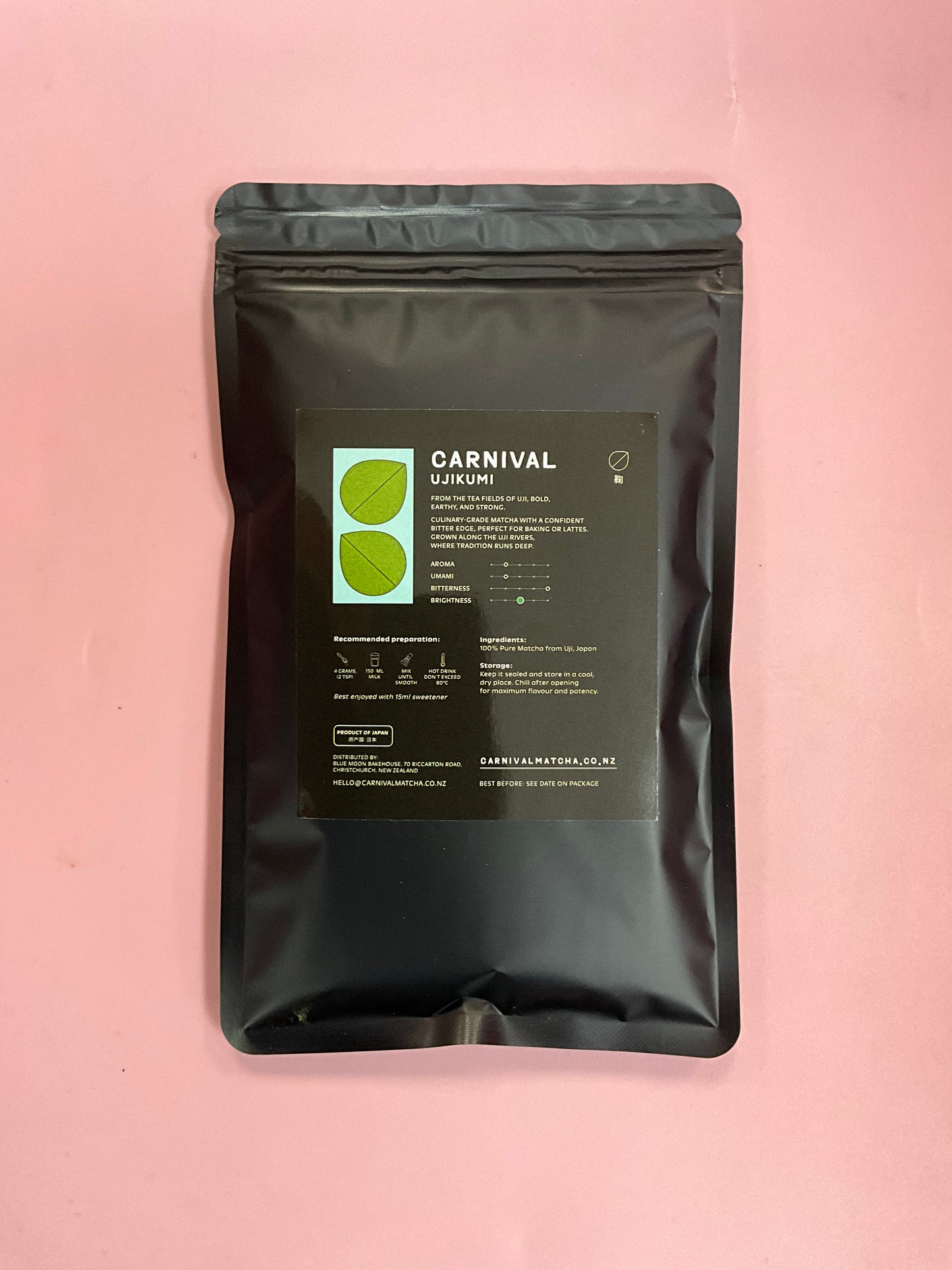 Carnival Matcha Ujikumi 100g bag