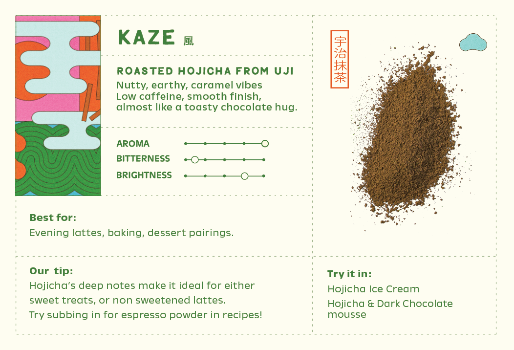Carnival Matcha - Hojicha - Kaze