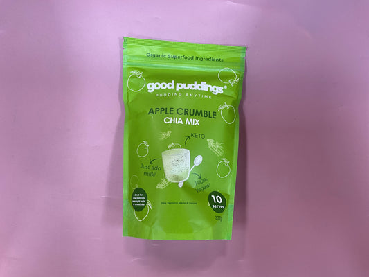 Good puddings chia mix Apple Crumble 335g