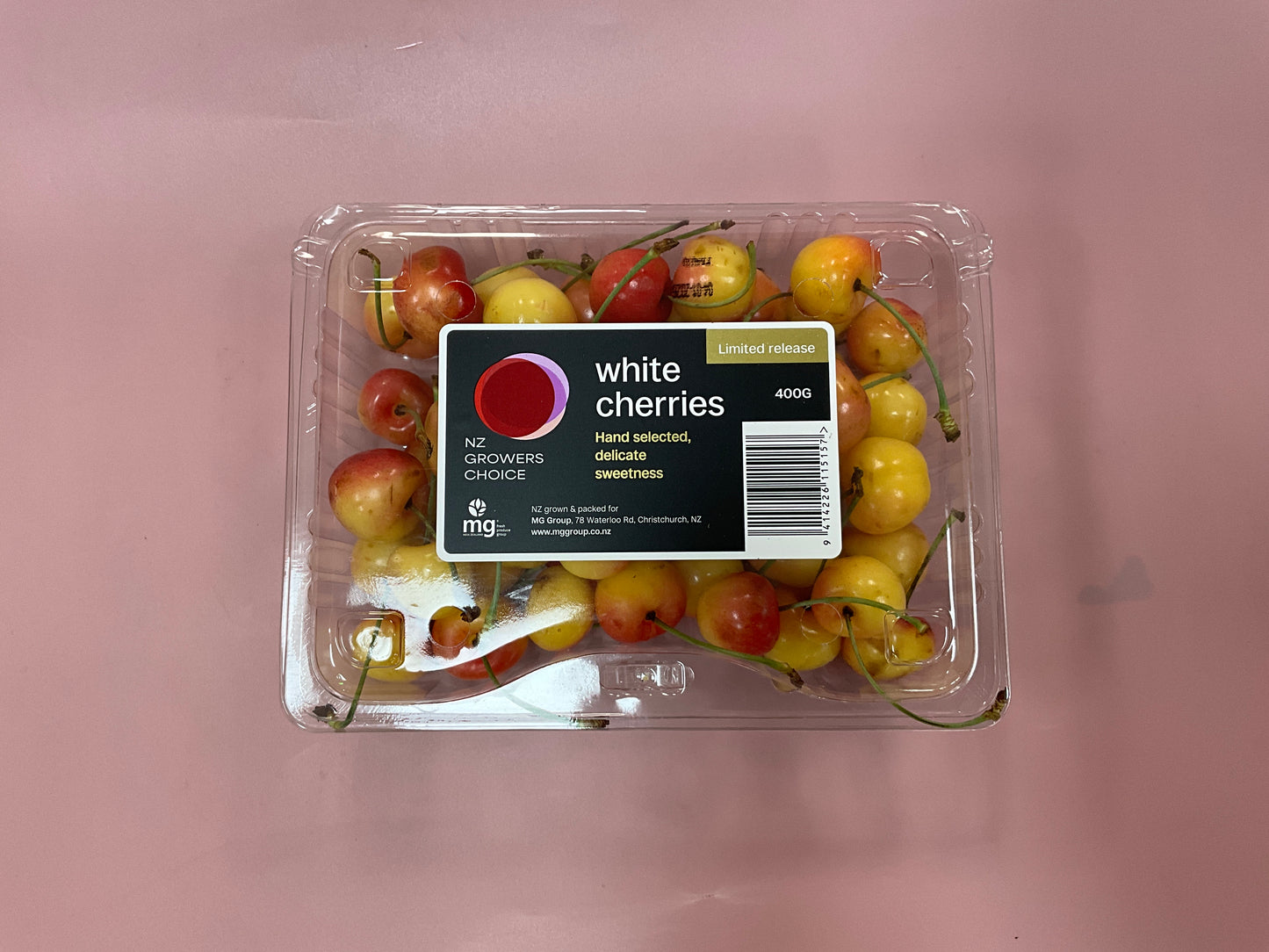 Cherry white nz 400g