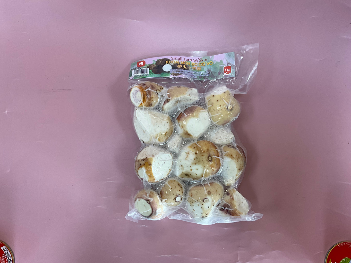 LB Frozen Small Taro With Skin 1kg 冷凍小芋頭帶皮