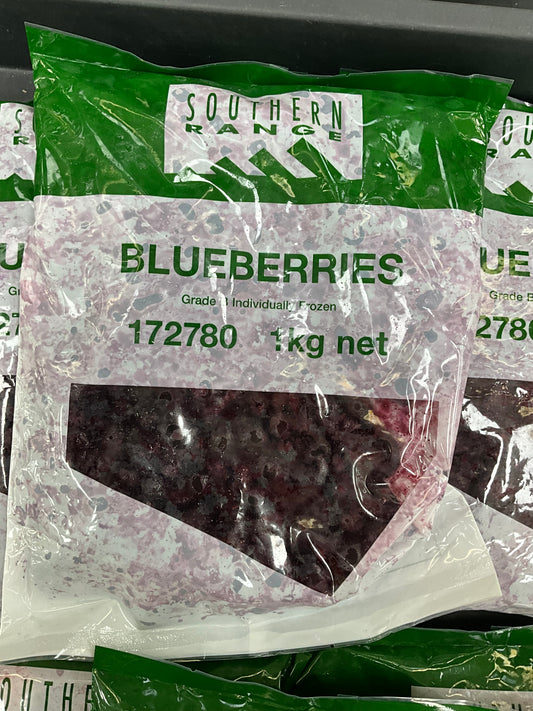 Southern Range Frozen Blueberries 1kg