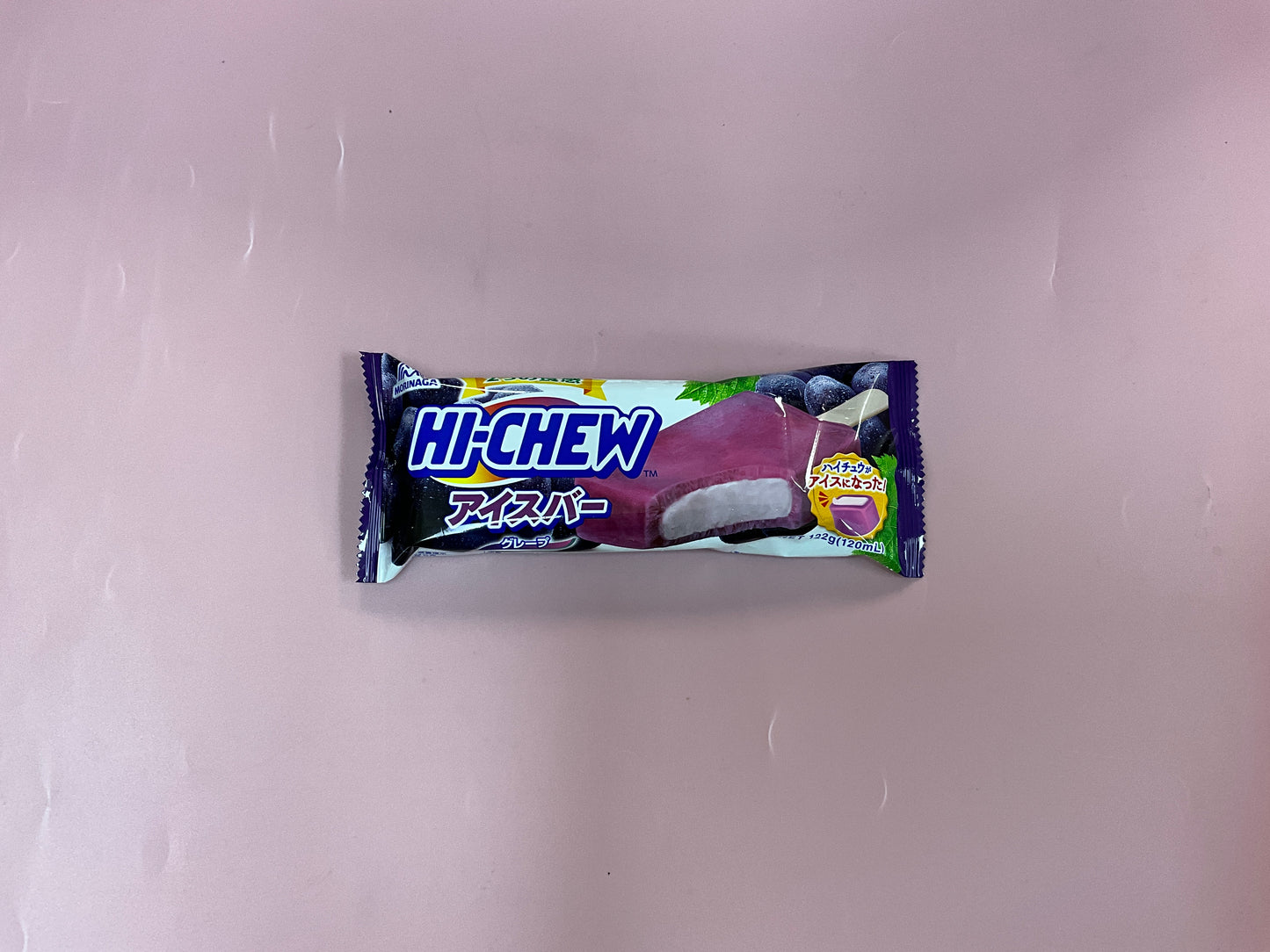 Hi-Chew ice bar grape frozen dessert 122g