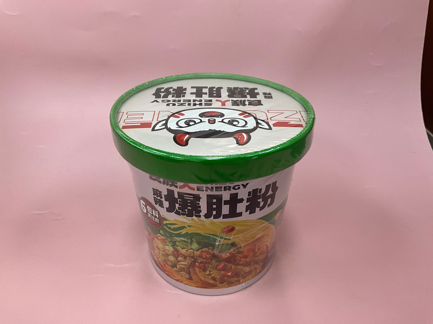 SRZ bucket of instant rice noodle spicy flv 食人族麻辣爆