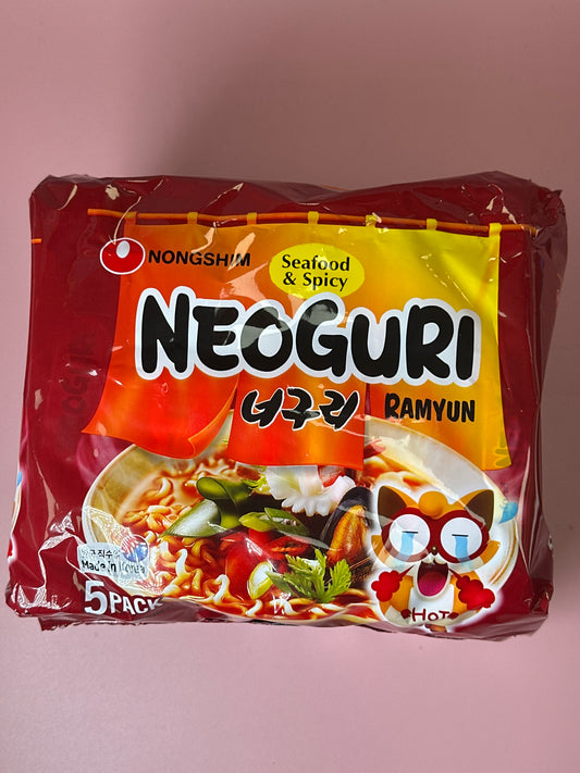 Nongshim Neoguri Seafood & Spicy 5Pk 600G