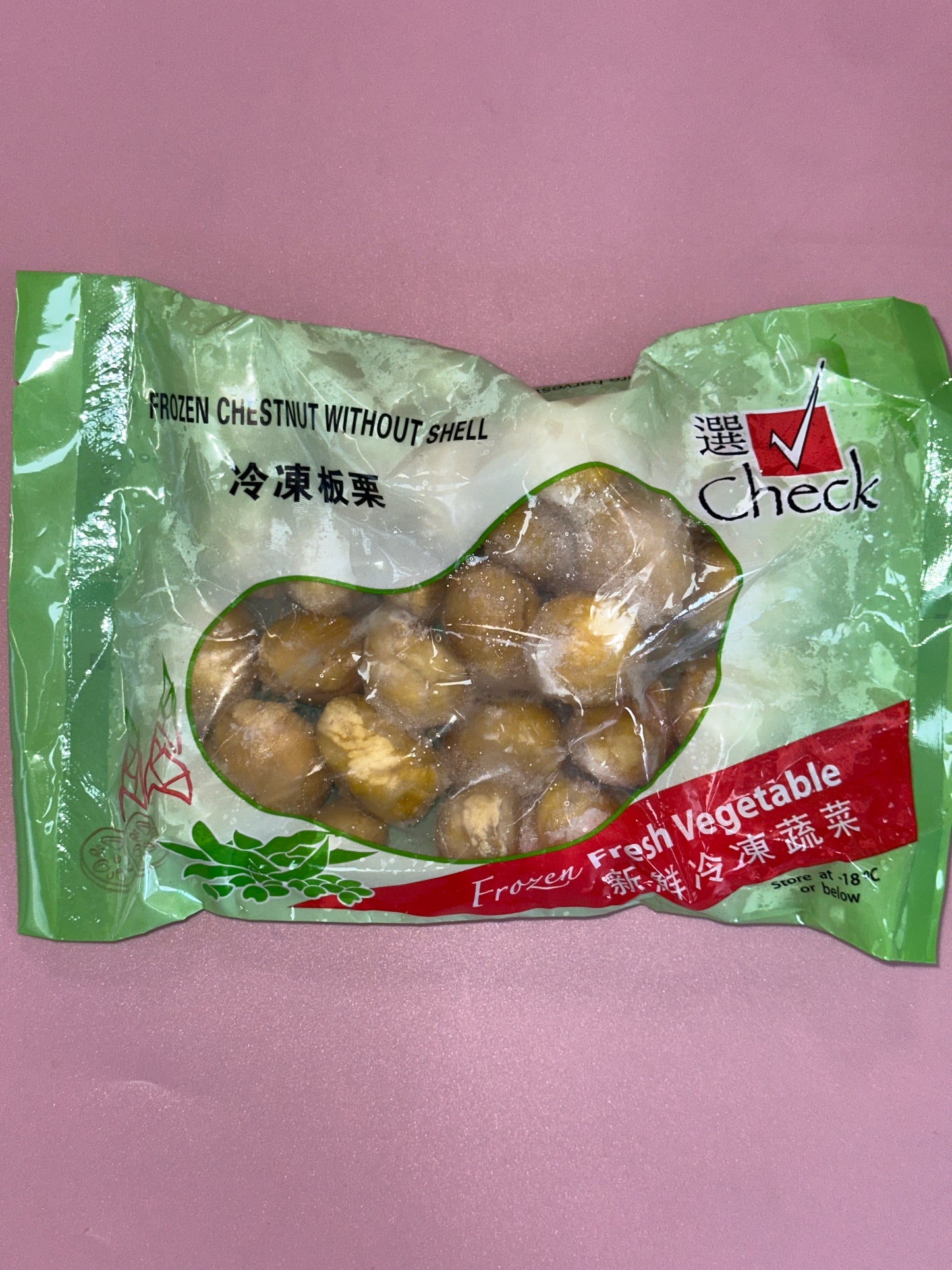 Check Frozen Chestnut Without Shell