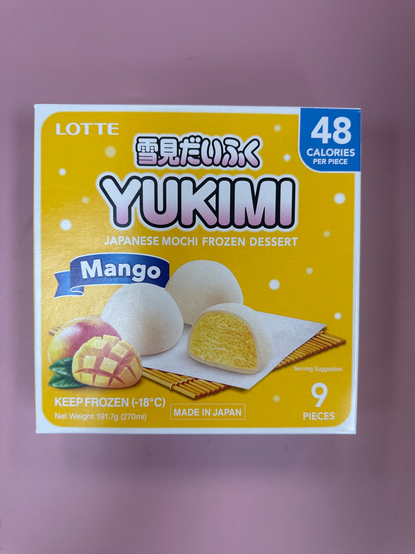 Lotte Yukimi Daifuku (Mini Mango)9p